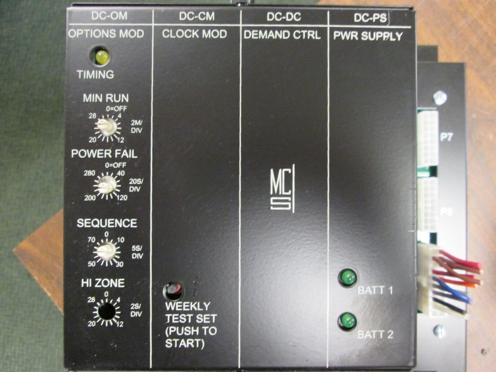 MCS Control Unit DC-CU Used