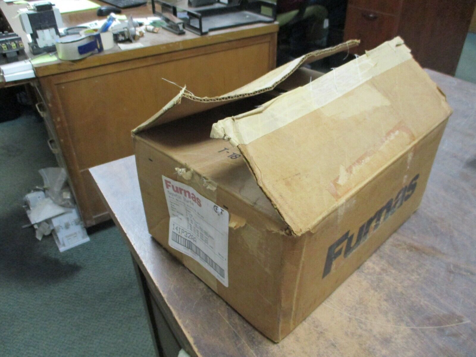 Furnas Size 3-1/2 Starter 14IP32AA 110-120/220-240V Coil 3Ph 3P New Surplus