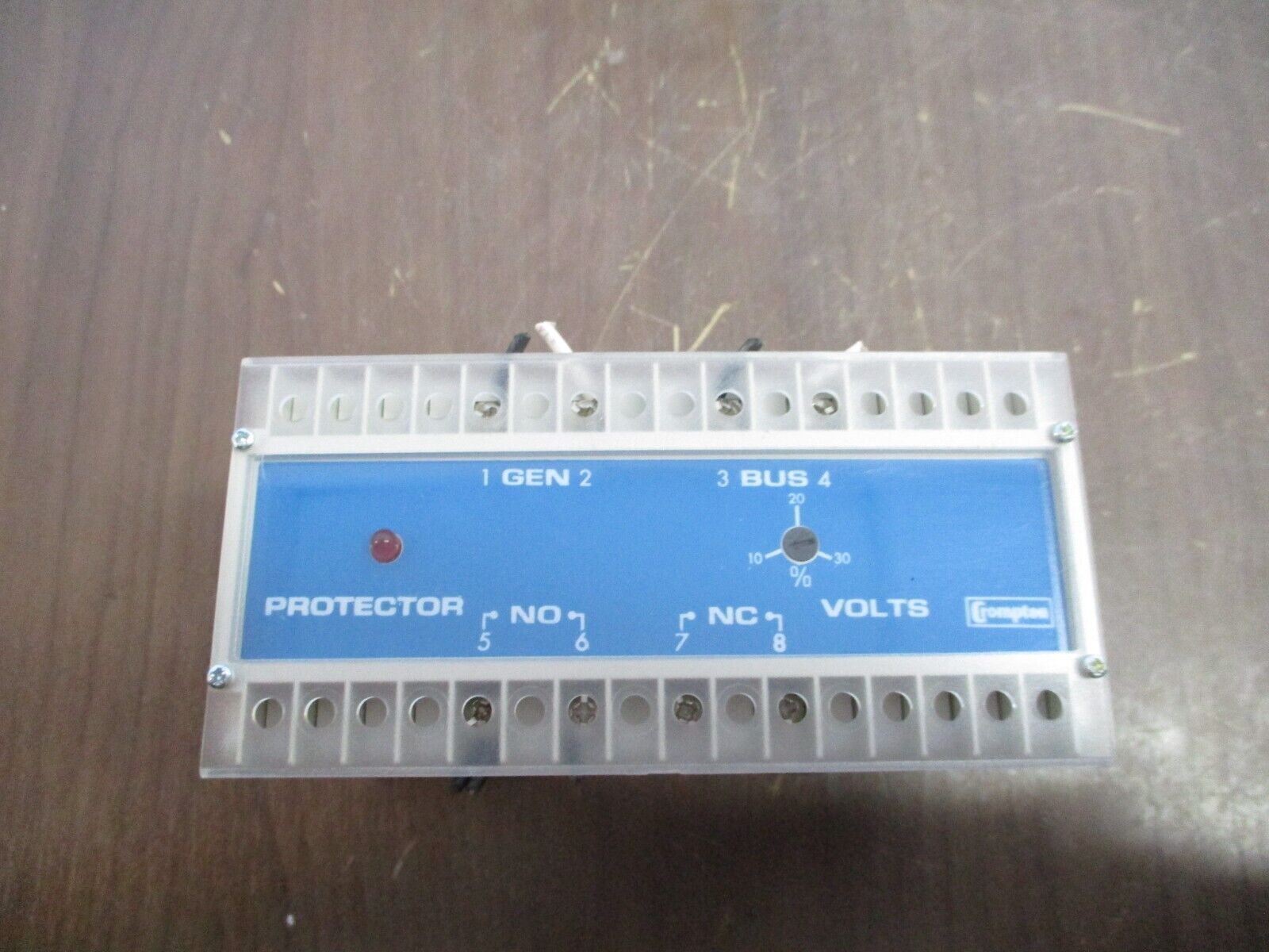 Crompton Protector Energize on Sync Relay 256-PLLU-SEBX-C6 480V 60Hz Used