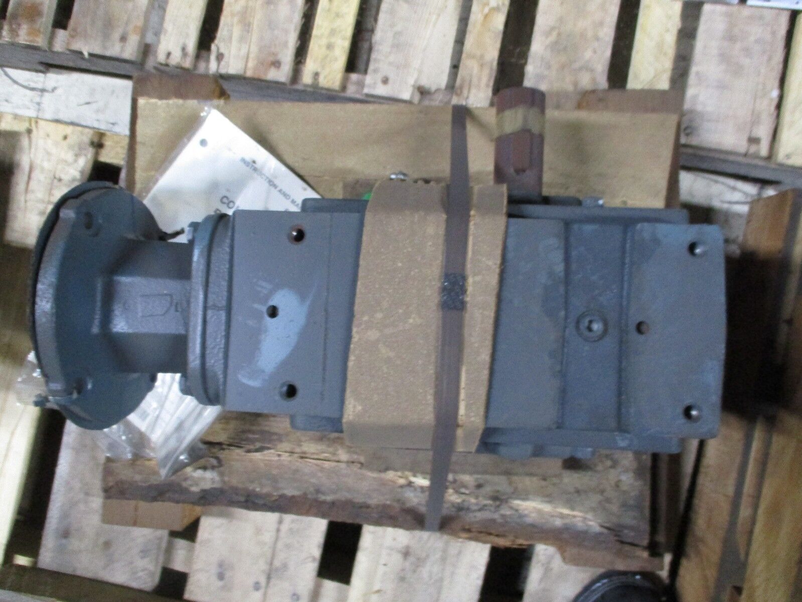 Dodge Tigear Reducer C262B100N056K4 Ratio:100 17RPM Out 1800RPM In New Surplus