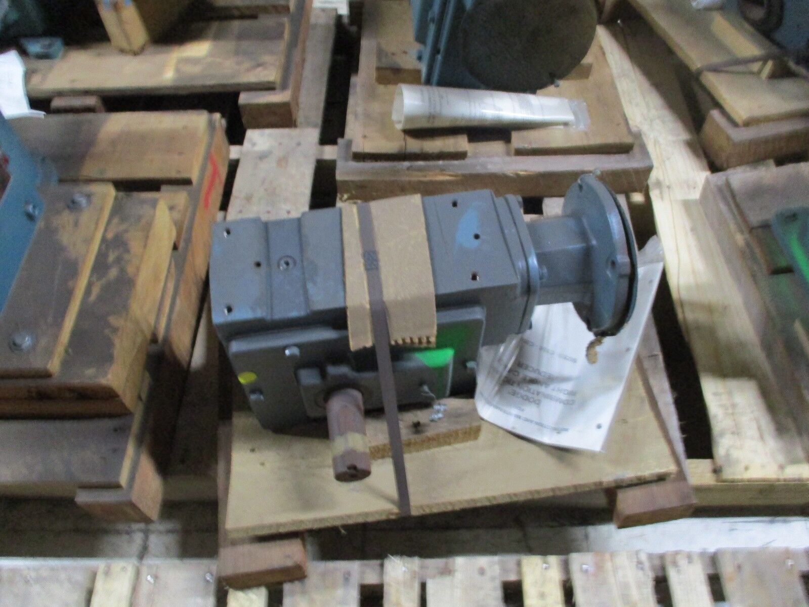 Dodge Tigear Reducer C262B100N056K4 Ratio:100 17RPM Out 1800RPM In New Surplus