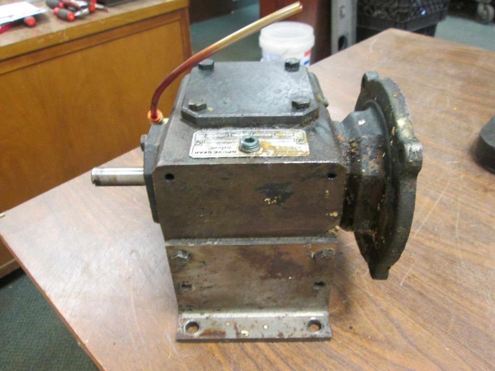 Grove Gear Flexaline Reducer VHMQ218-3A Ratio 30:1 0.597 HP IN Used