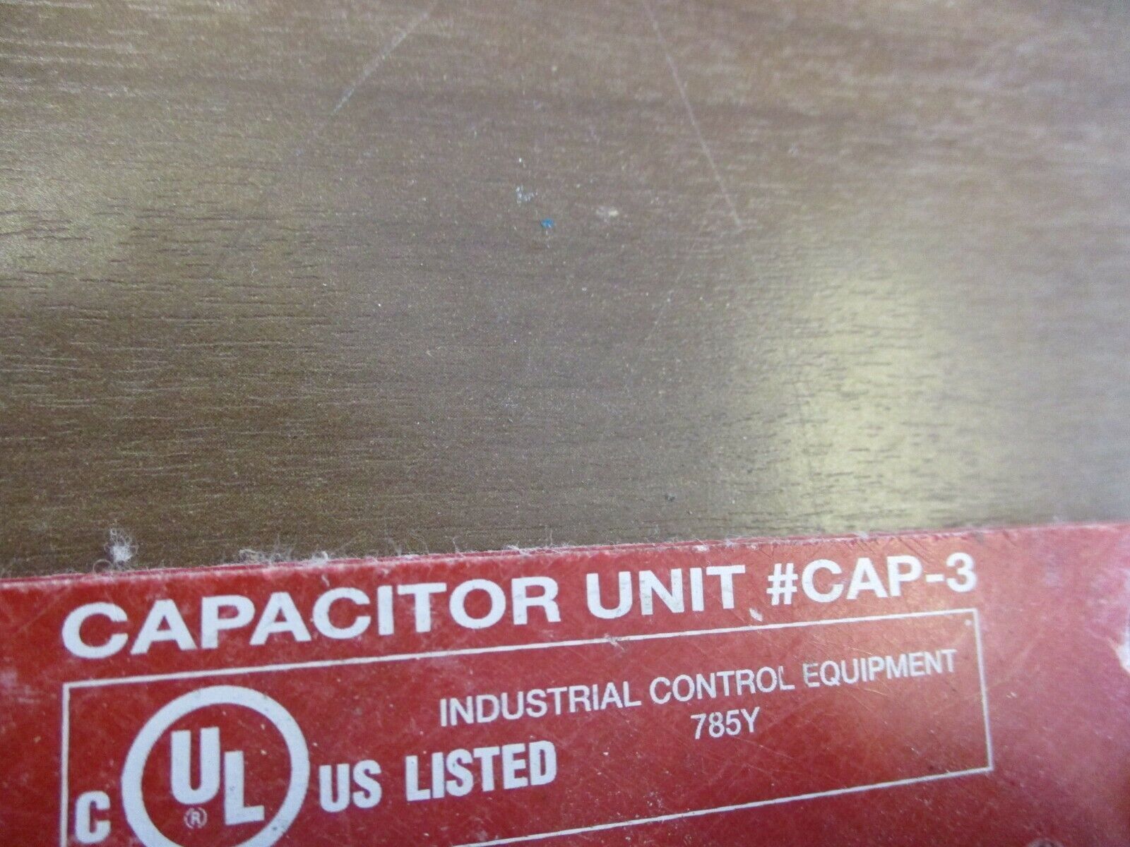 Boltswitch Capacitor Unit CAP-3 120VAC Input 170VDC Output Used