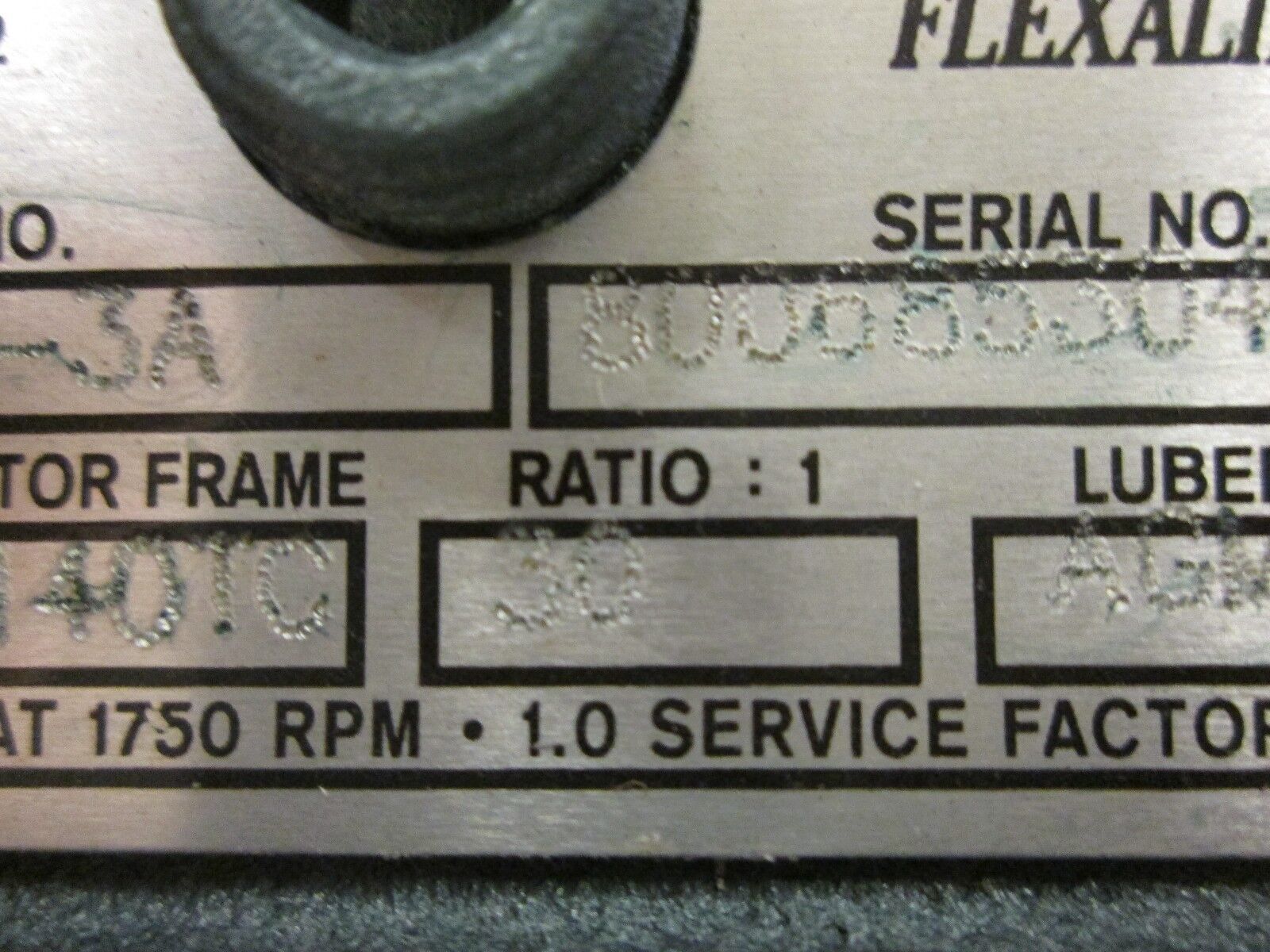 Grove Gear Flexaline Reducer VHMQ218-3A Ratio 30:1 0.597 HP IN New Surplus