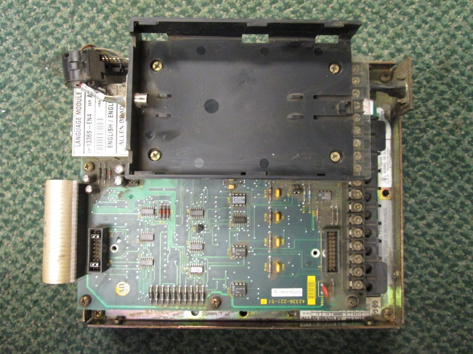Allen-Bradley 1336 Plus AC Drive 1336S-BRF10-AA-EN4-HA2-L6 *Missing L6 Board*
