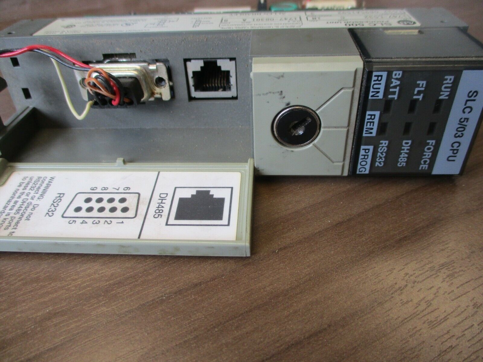 Allen-Bradley SLC 500 Processor Unit 1747-L532 Ser. C FAC: 1M Proc. Rev. 3 Used