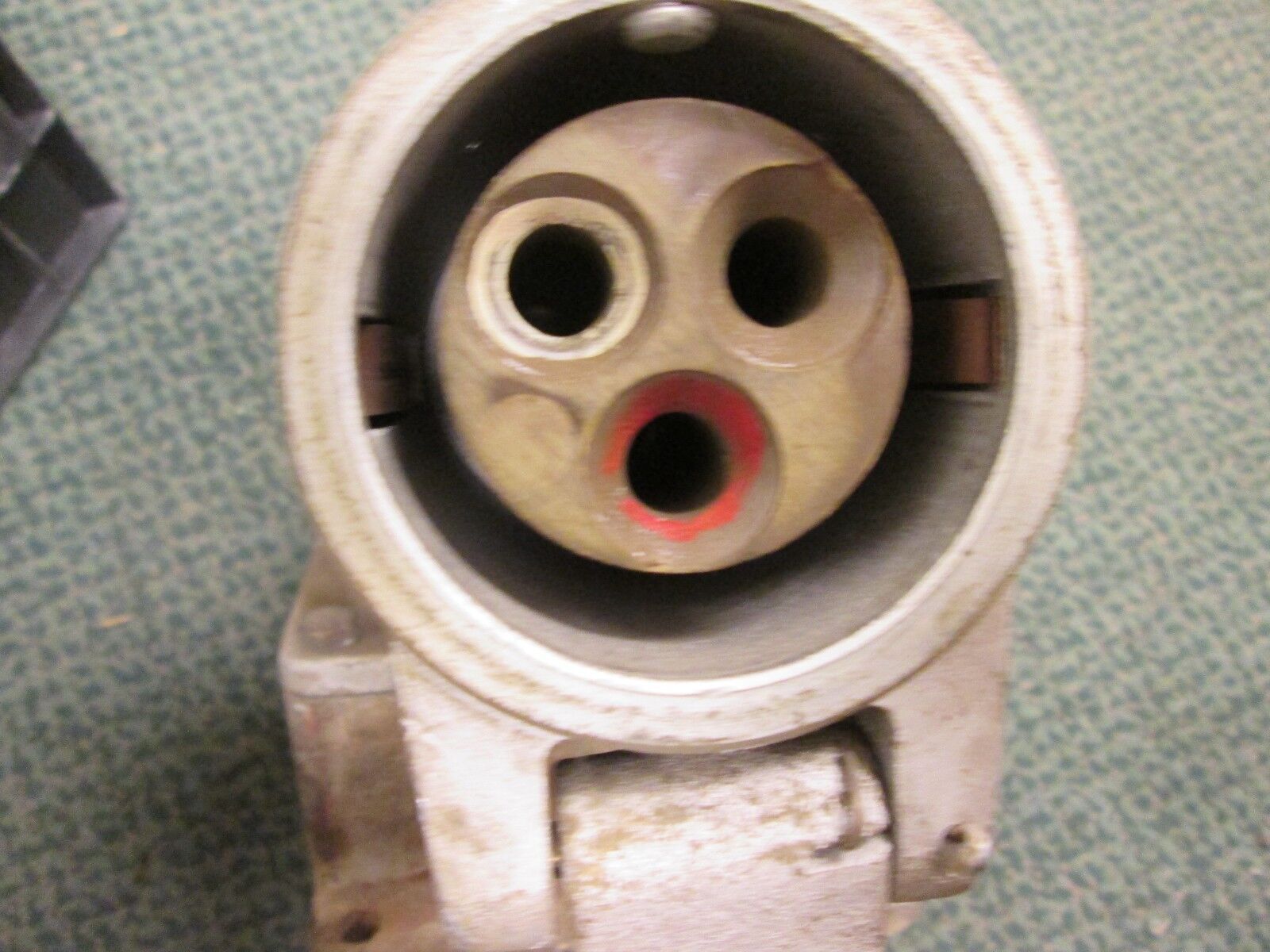 Crouse-Hinds Receptacle w/Base AR1031 100A 600V 3W 3P Used