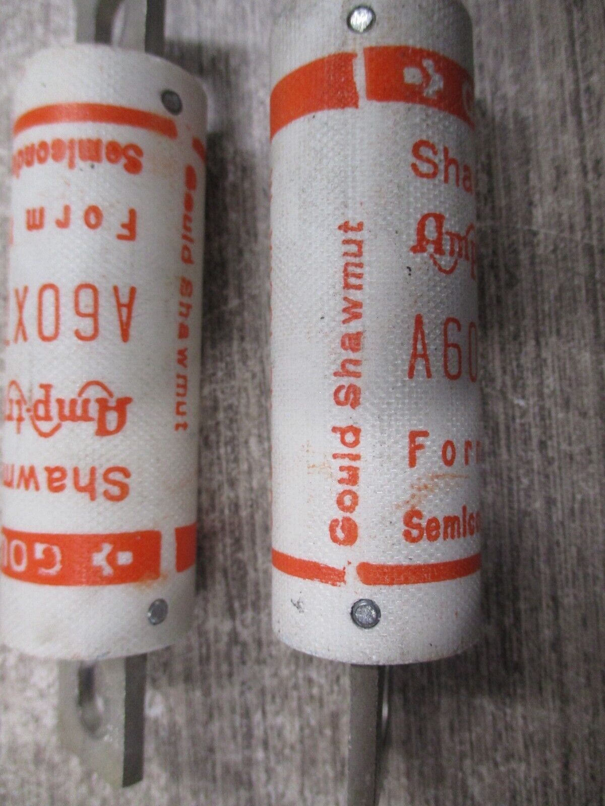 Gould Shawmut Amp-Trap Fuse A60X70-4TI 70A 600V *Lot of 2* Used