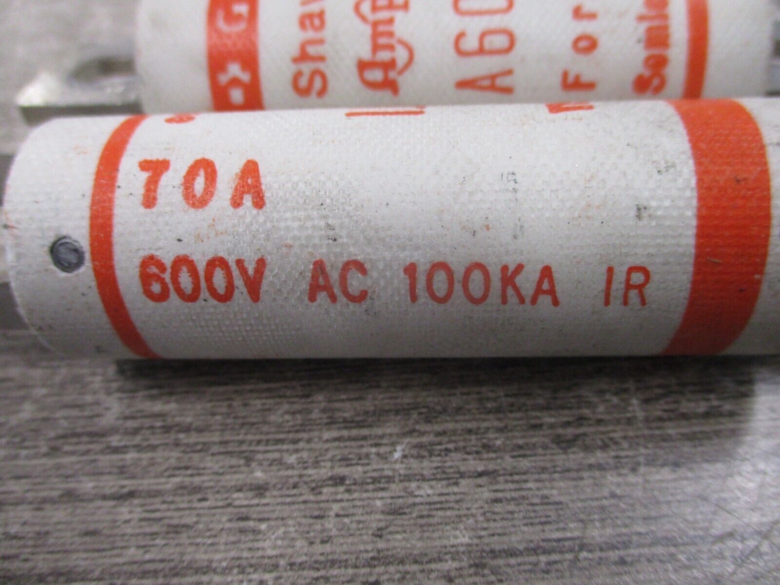 Gould Shawmut Amp-Trap Fuse A60X70-4TI 70A 600V *Lot of 2* Used