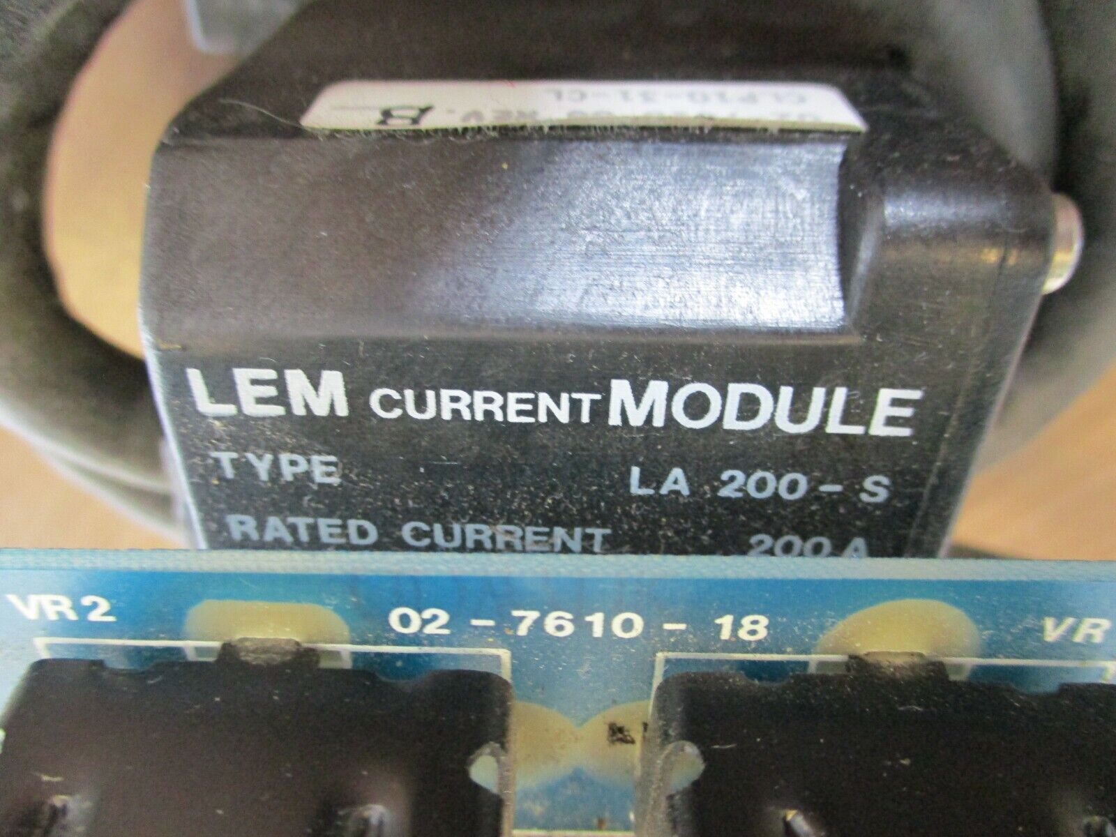 Graham Current Feedback Assembly 02-7610-06 Rev. B Used