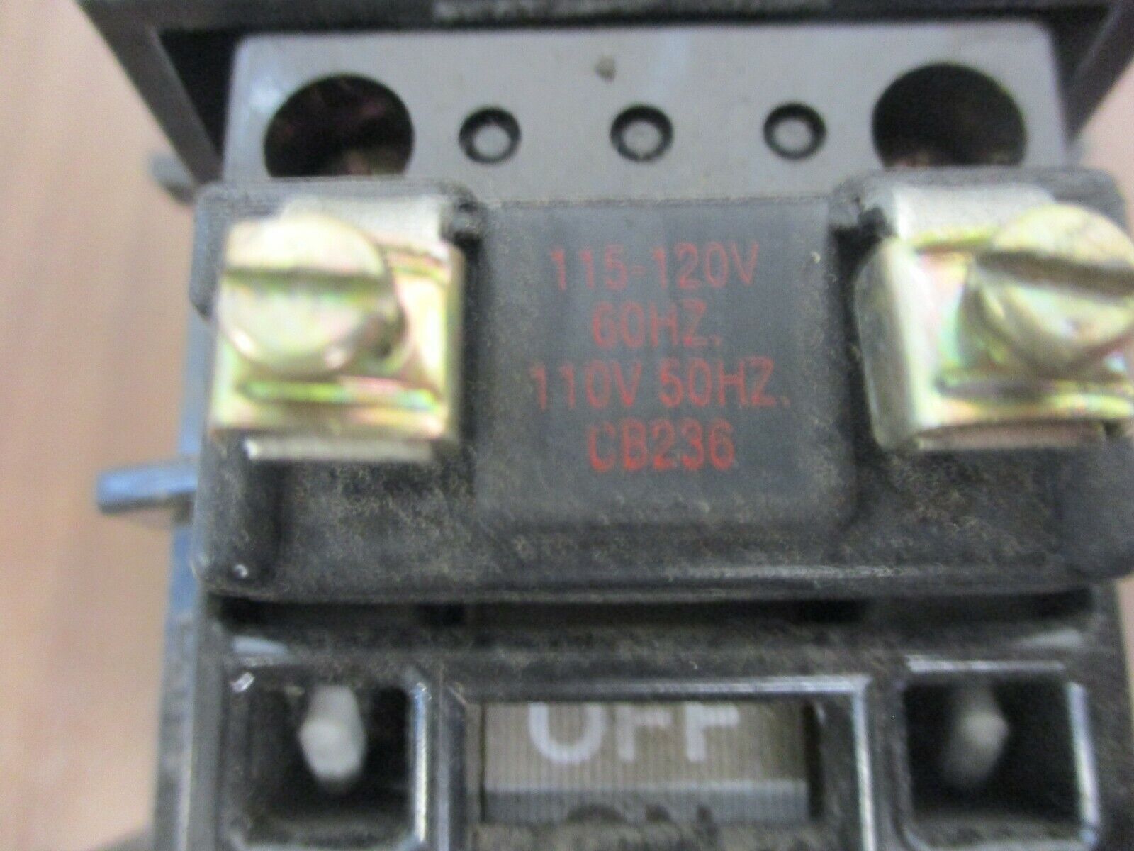Allen-Bradley Size 1 Contactor 500-BOD93 Ser. B 115-120V Coil 27A 600V Used