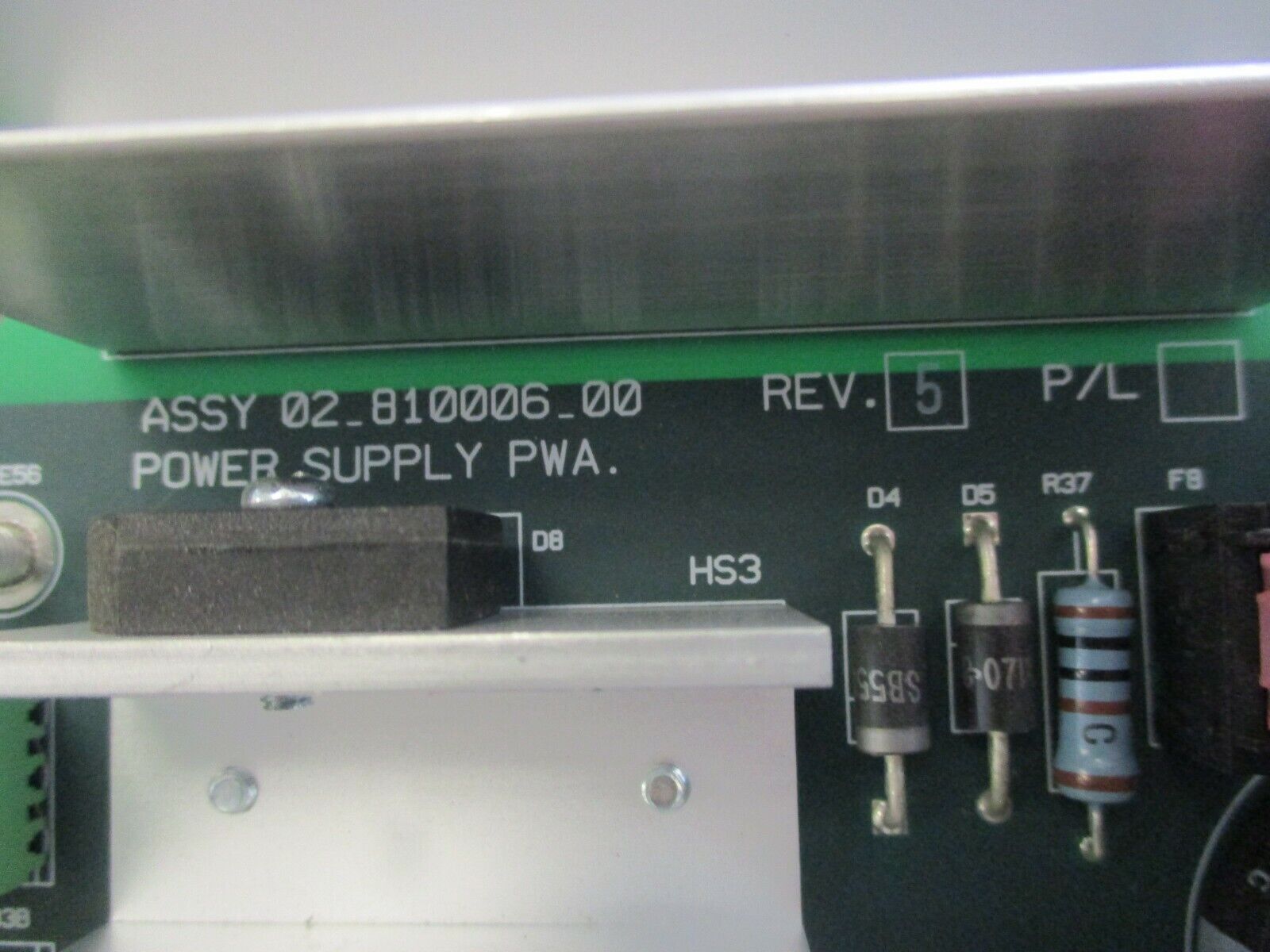 Liebert Power Supply PWA 02-810006-00 Rev. 5 Used