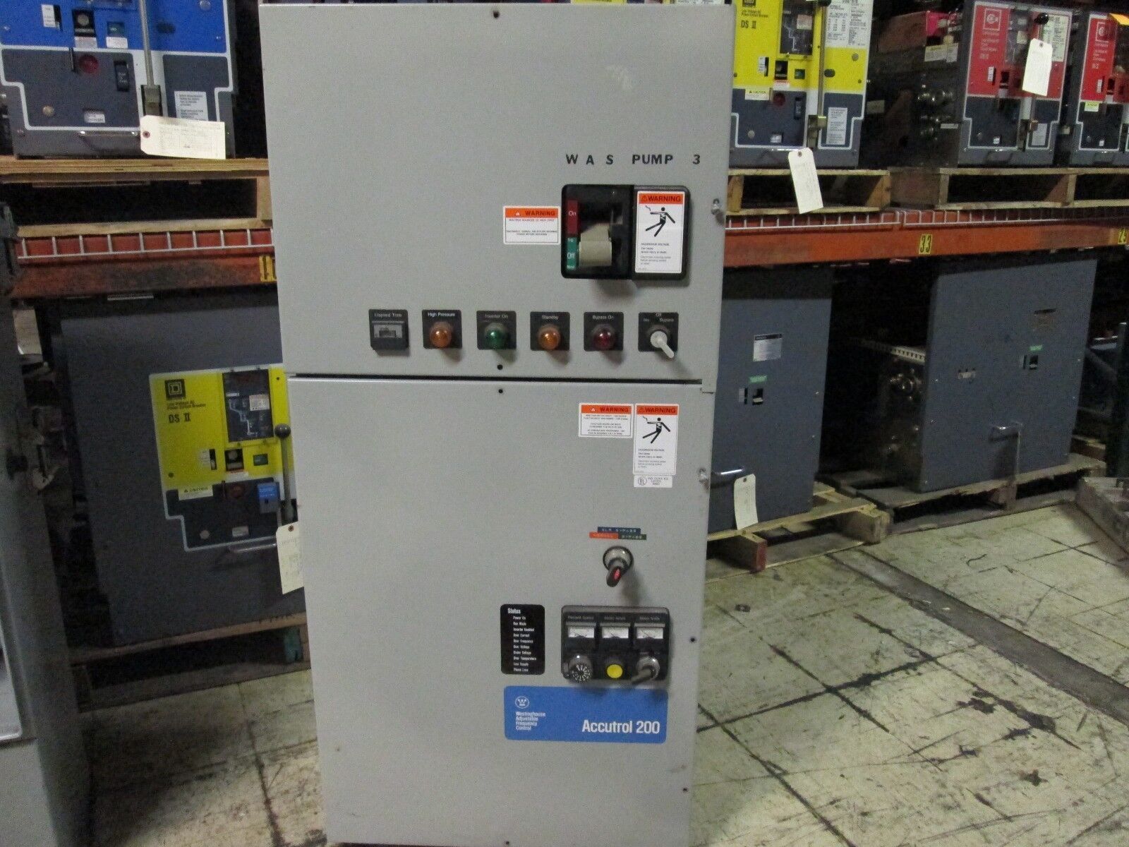 Westinghouse Accutrol 200 A2T401B-80383 40HP 460V 3Ph Used