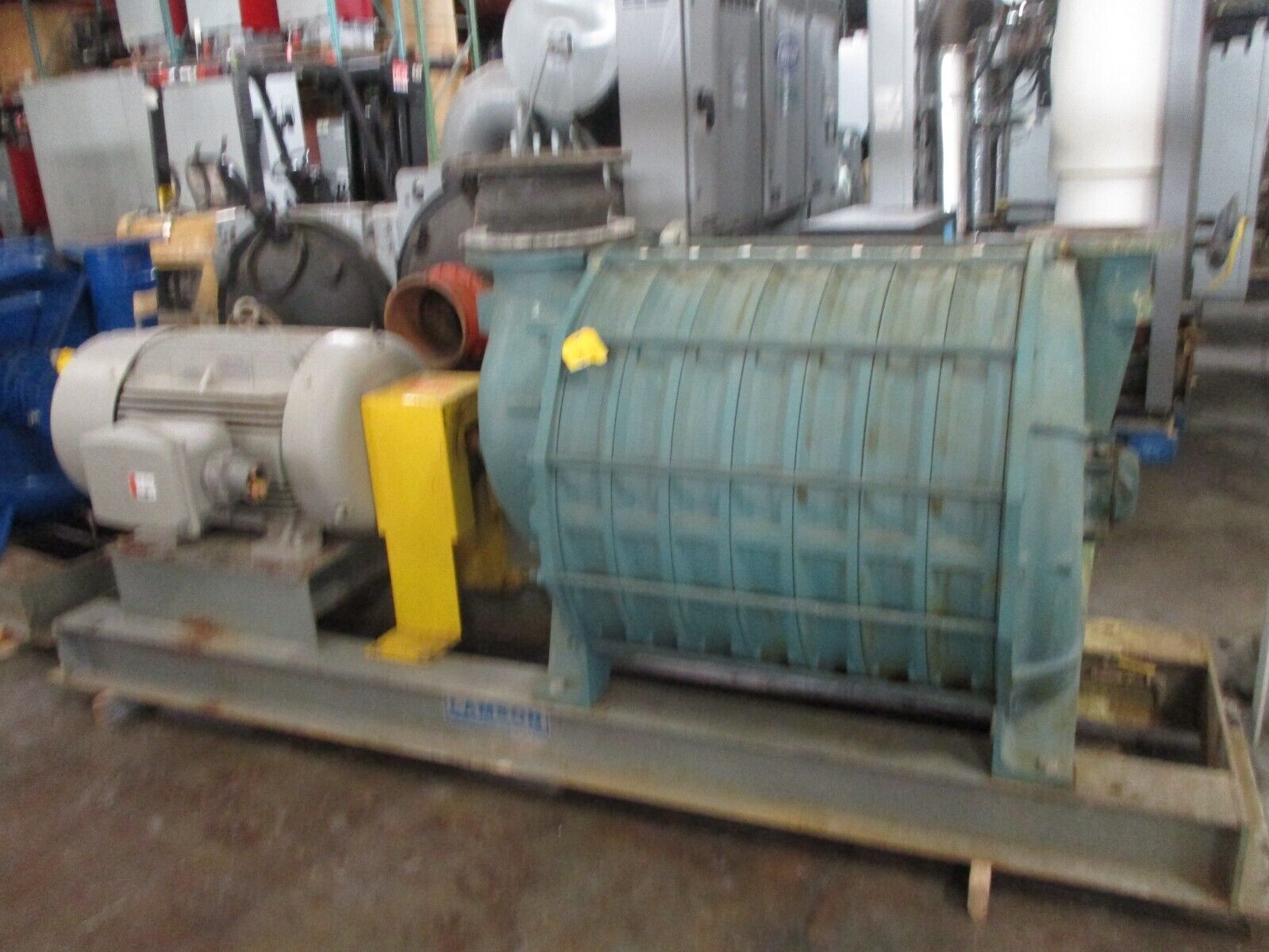 Gardner Denver Centrifugal Blower RGFFZ 200HP Motor 3600RPM 460V 447TS Frame
