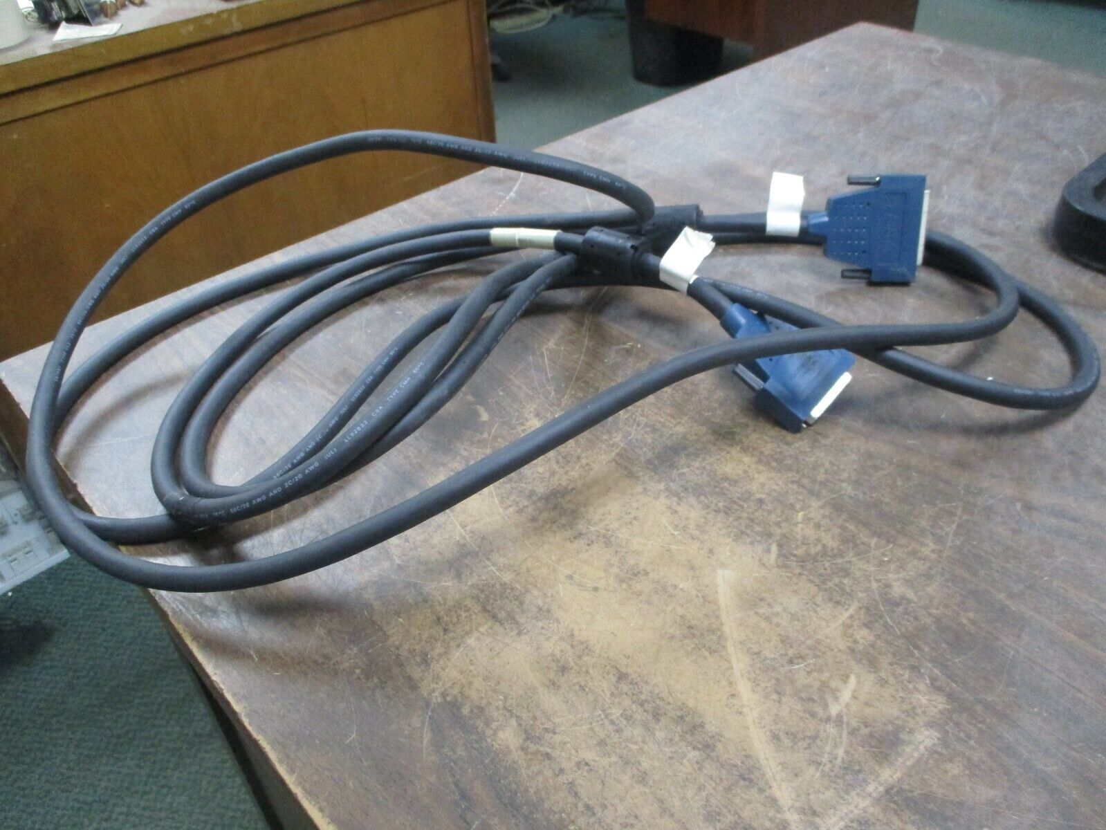 National Instruments NI DAQ Shielded Cable 184749C-05 Length: 5 Meters Used