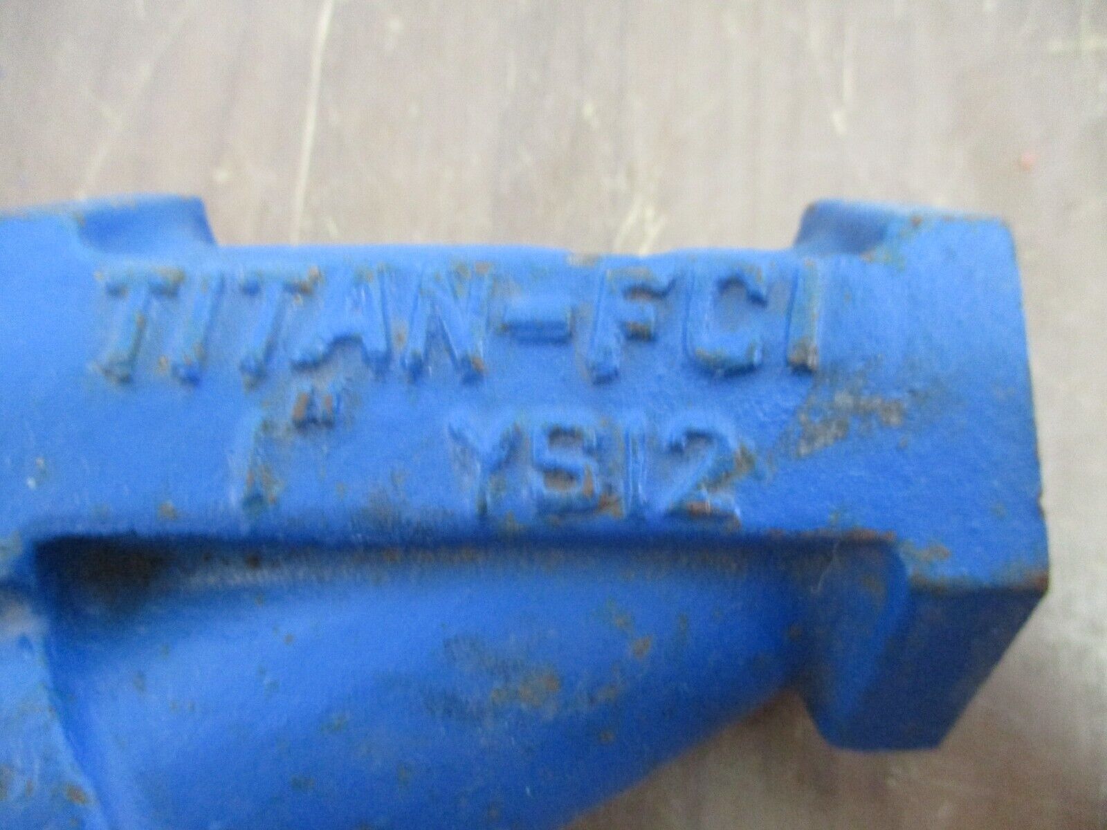 Titan-FCI Wye Valve YS12 1" Used
