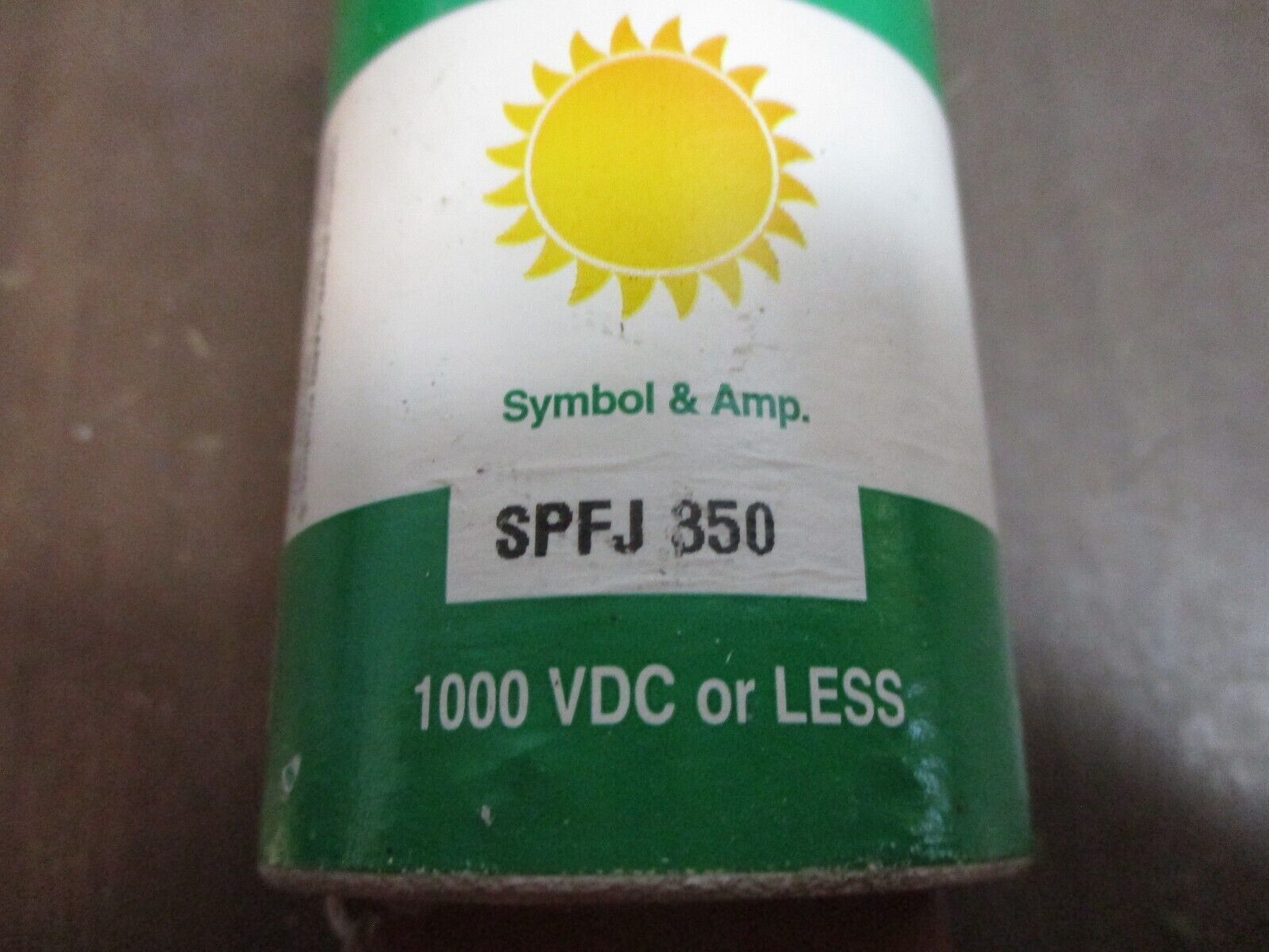 Littelfuse Photovoltaic Fuse SPFJ 350 350A 1000VDC Used