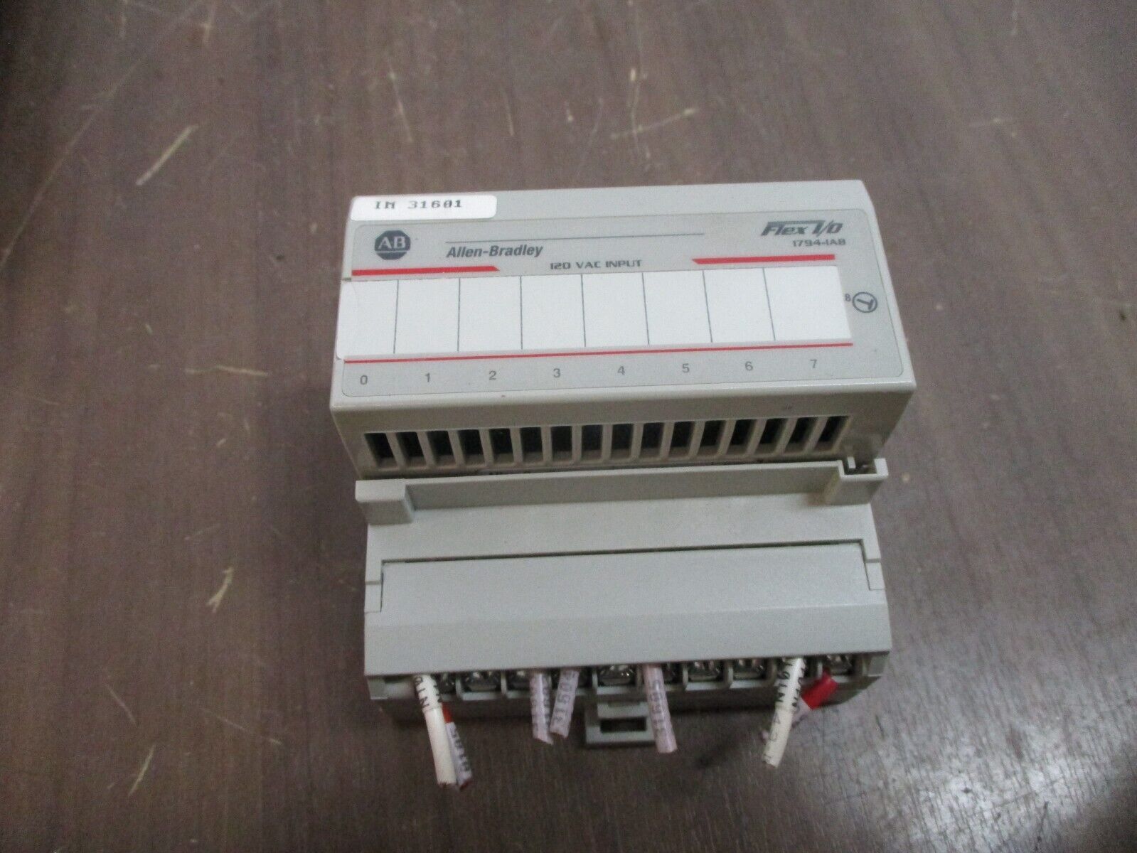 Allen-Bradley Flex I/O Input Module 1794-IA8 120VAC Used