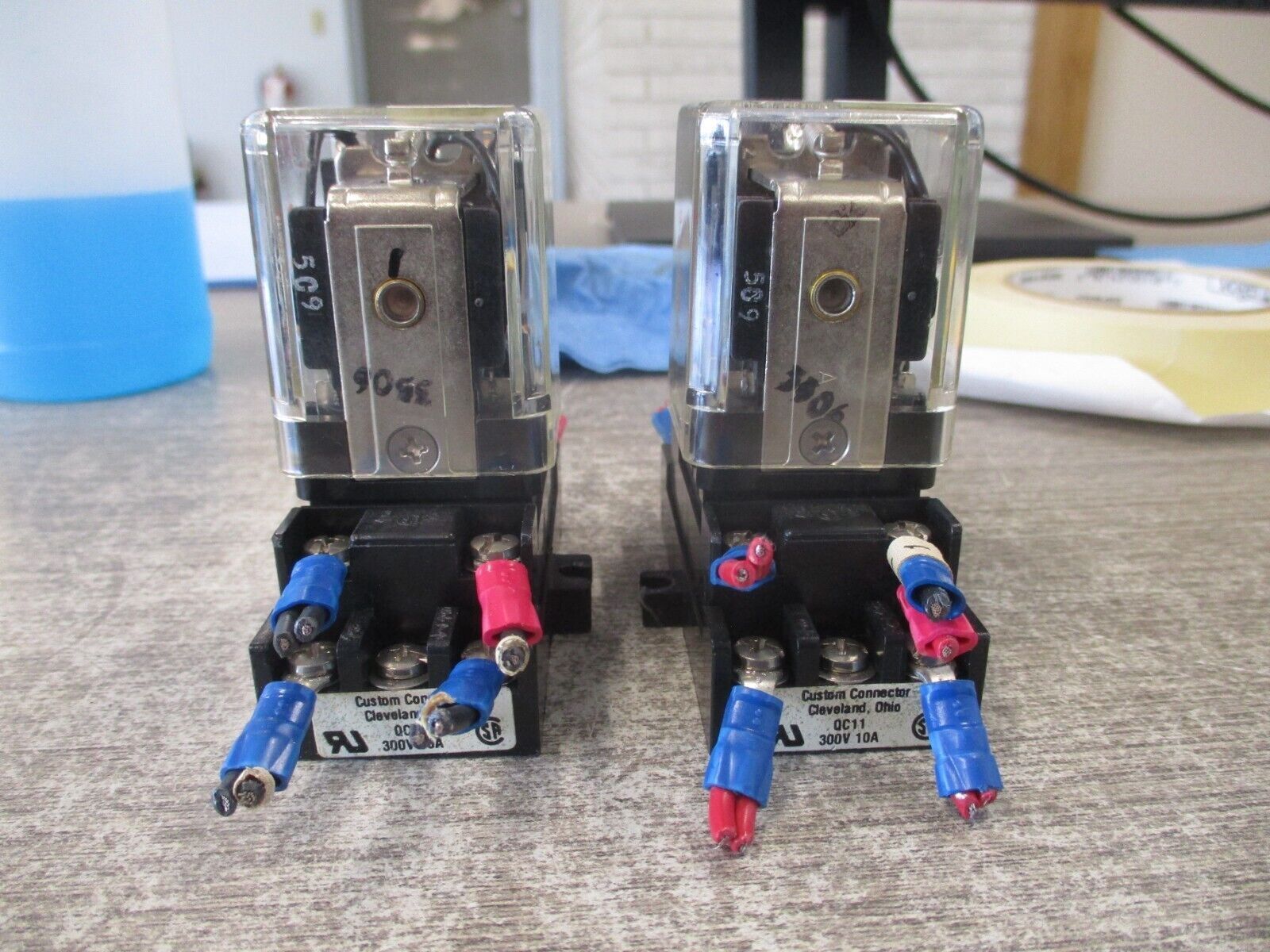 Potter & Brumfield Relay KUP-14A15-120 120V w/ Base *Lot of 2* Used