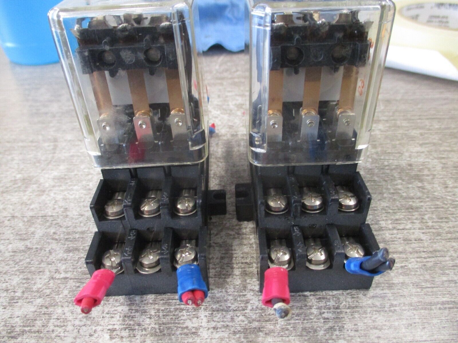 Potter & Brumfield Relay KUP-14A15-120 120V w/ Base *Lot of 2* Used