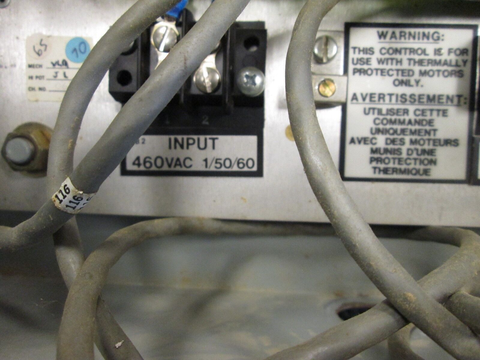 Parajust AC Motor Speed Controller 601134 1HP 460V Used