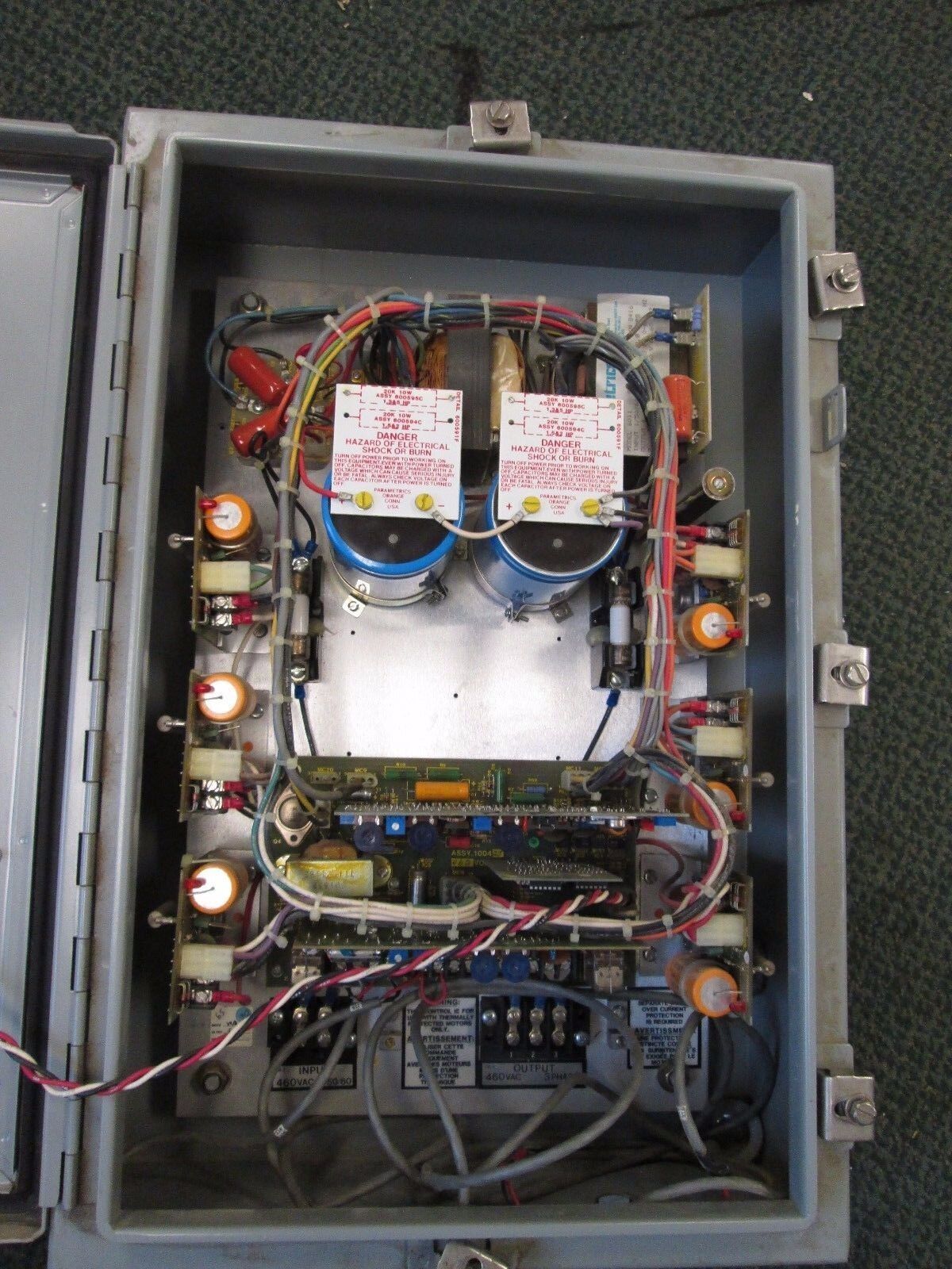 Parajust AC Motor Speed Controller 601134 1HP 460V Used