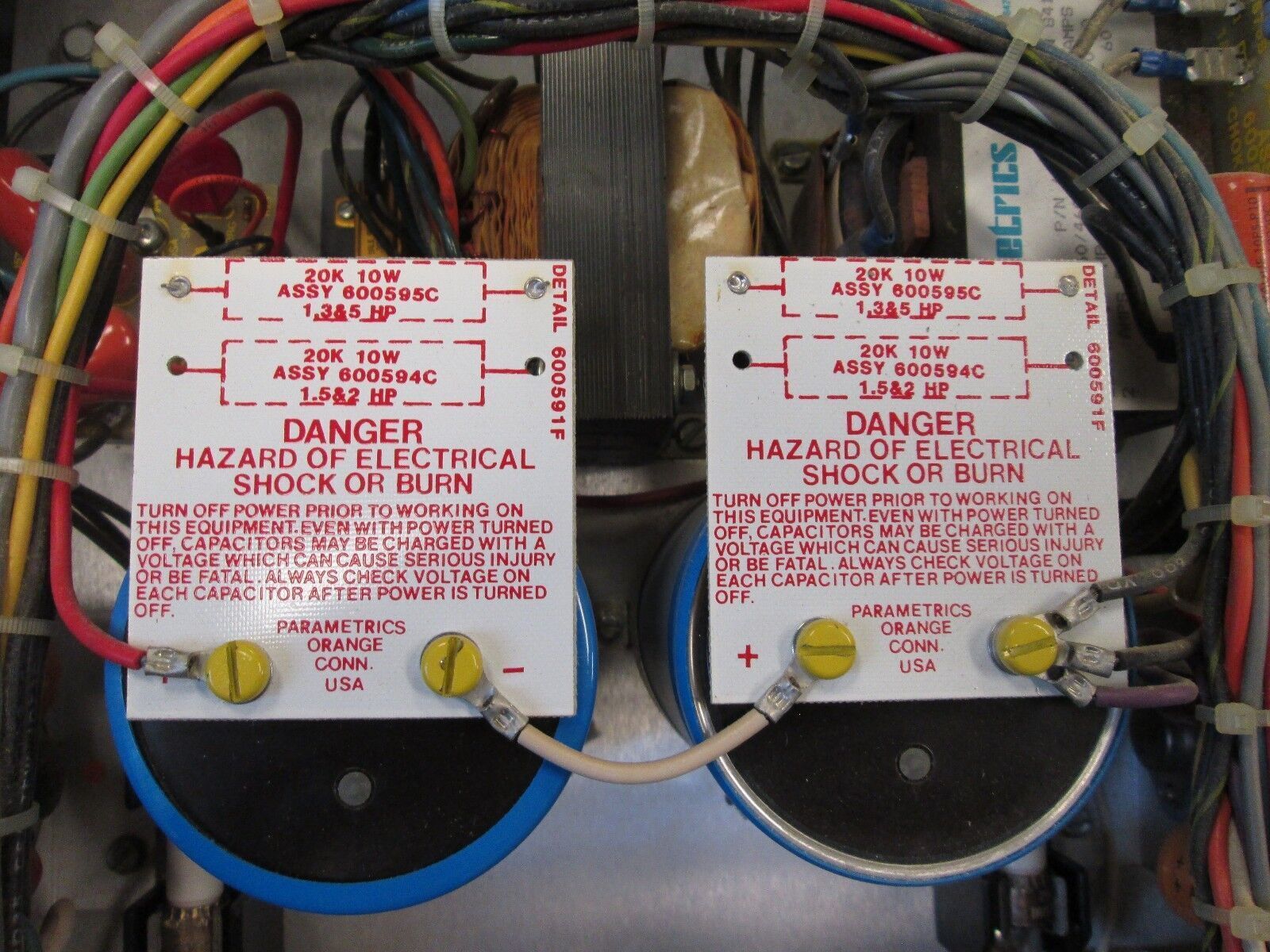 Parajust AC Motor Speed Controller 601134 1HP 460V Used