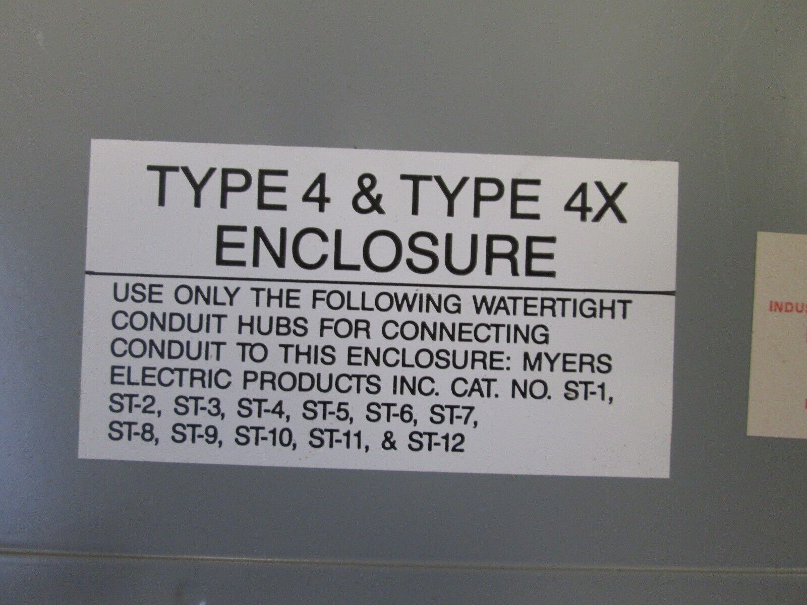 Parajust AC Motor Speed Controller 601134 1HP 460V Used