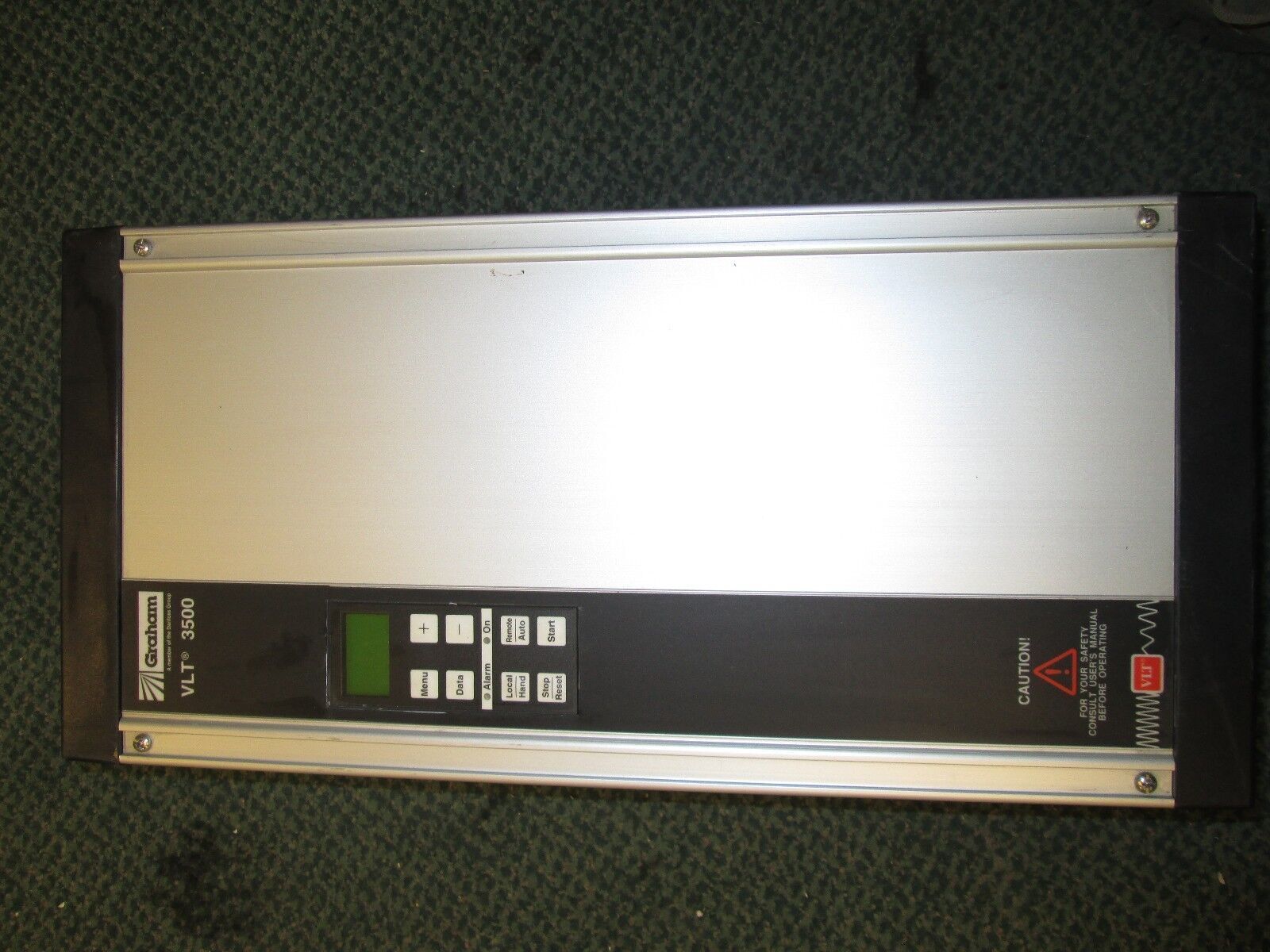 DanFoss VLT 3500 AC Drive 175H8860 5HP 460V Used