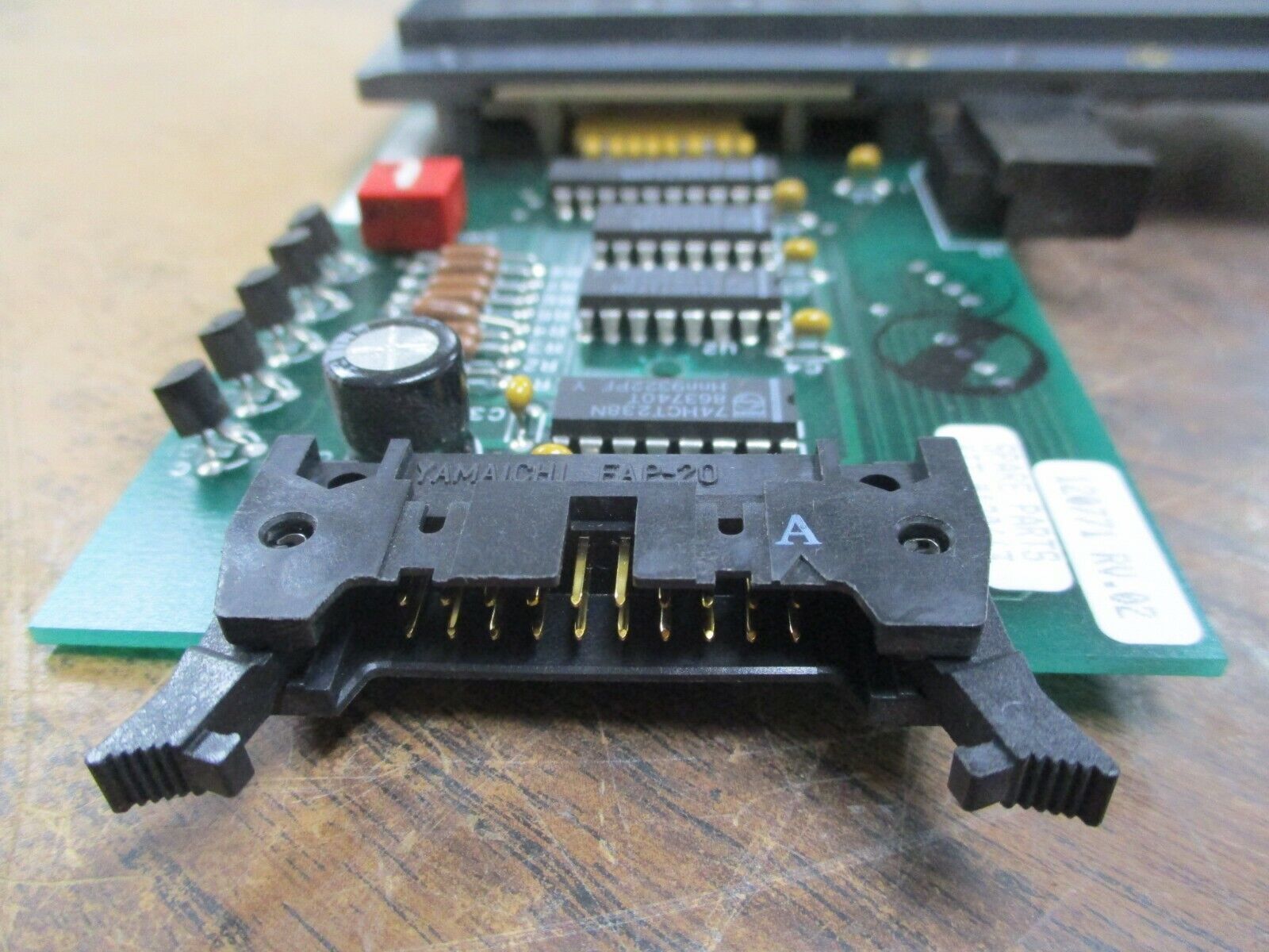 Allen-Bradley Drive Interface Board 120771 RV. 02 Used
