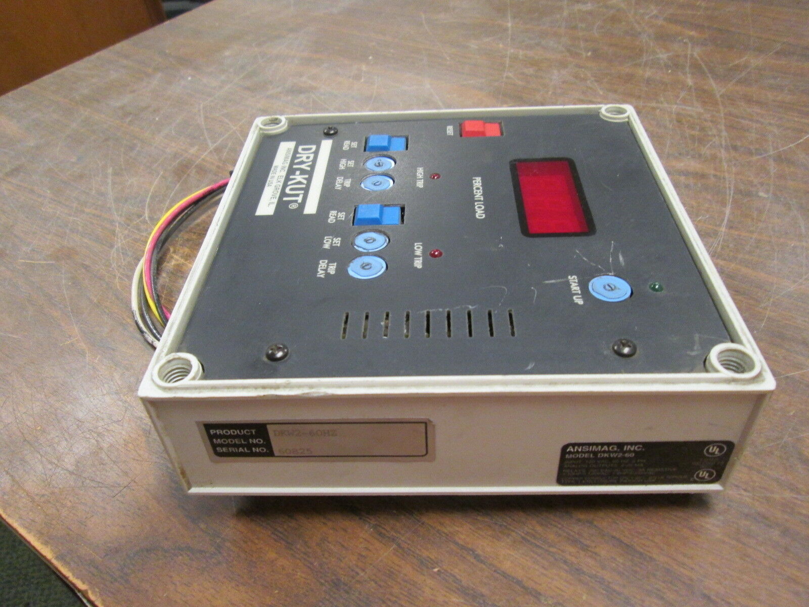 Dry-Kut Load Contol Panel DKW2-60Hz *No Cover* Used