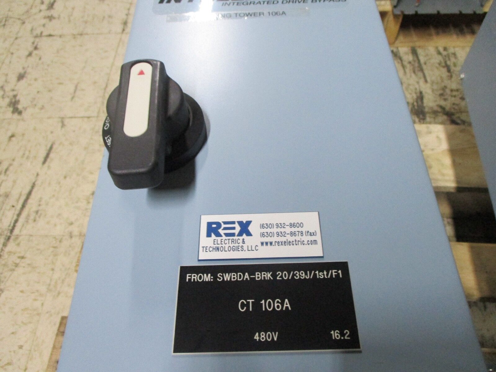 Eaton SUX9000 AC Drive W/ Intellipass SUX040A1-4A1N1 40HP 3Ph Used