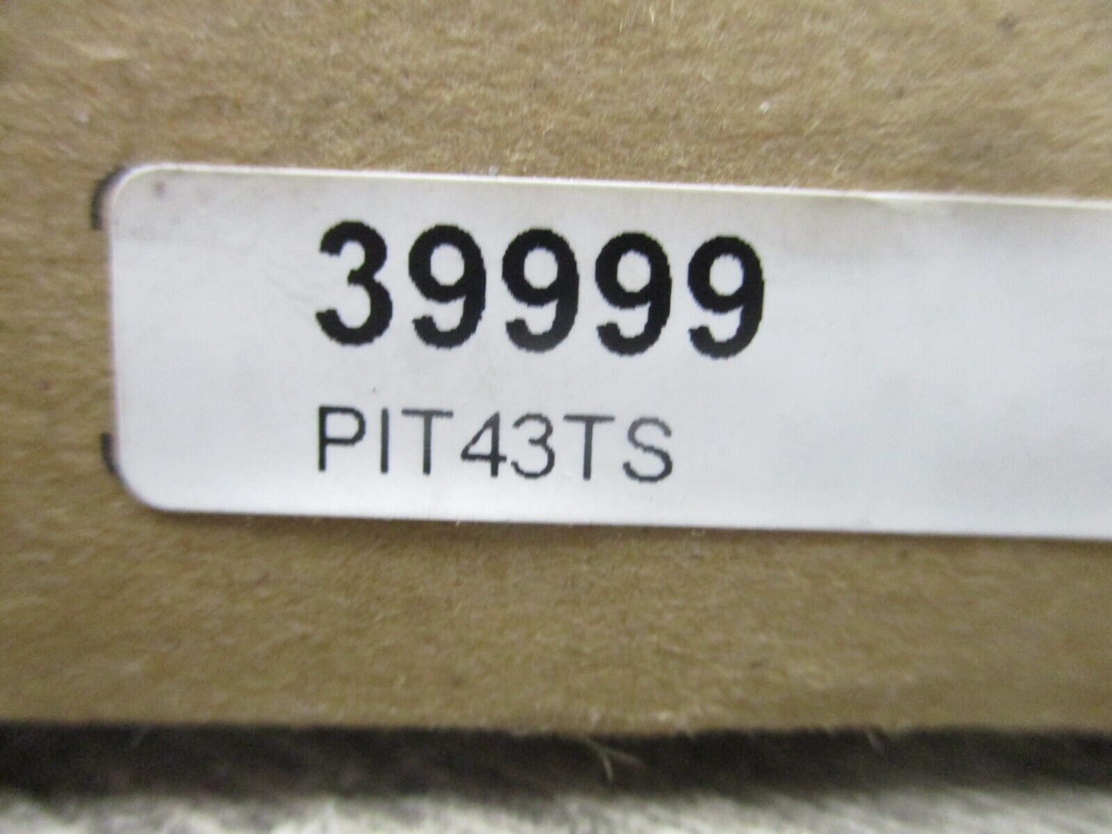 Banner PIT43TS Fiber Optic Sensor 39999 New Surplus