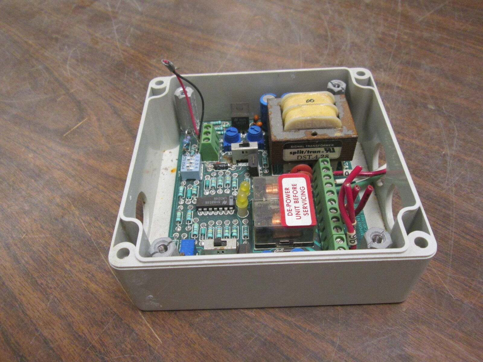 Misc. Brand Power Supply PCB 46C4R1101-B w/ Enclosure *No Cover* Used