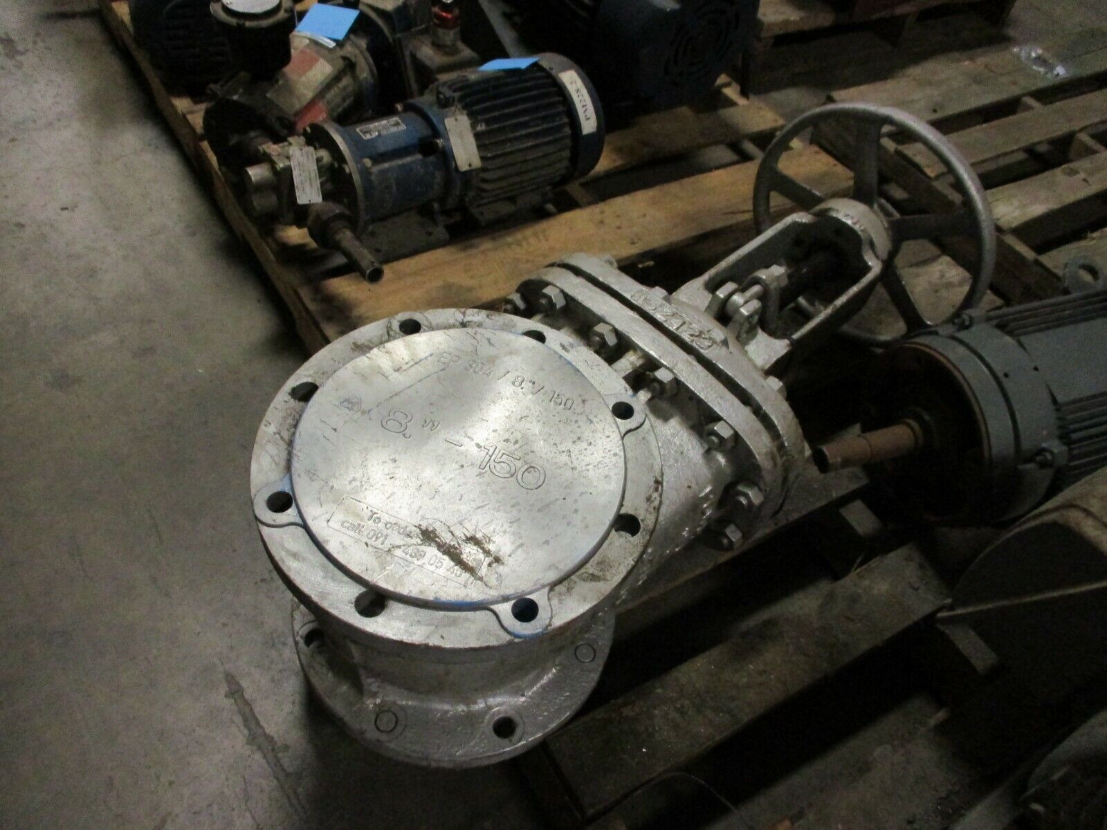 Misc. Brand Ball Valve ARIC46/132423 Size 8" Used