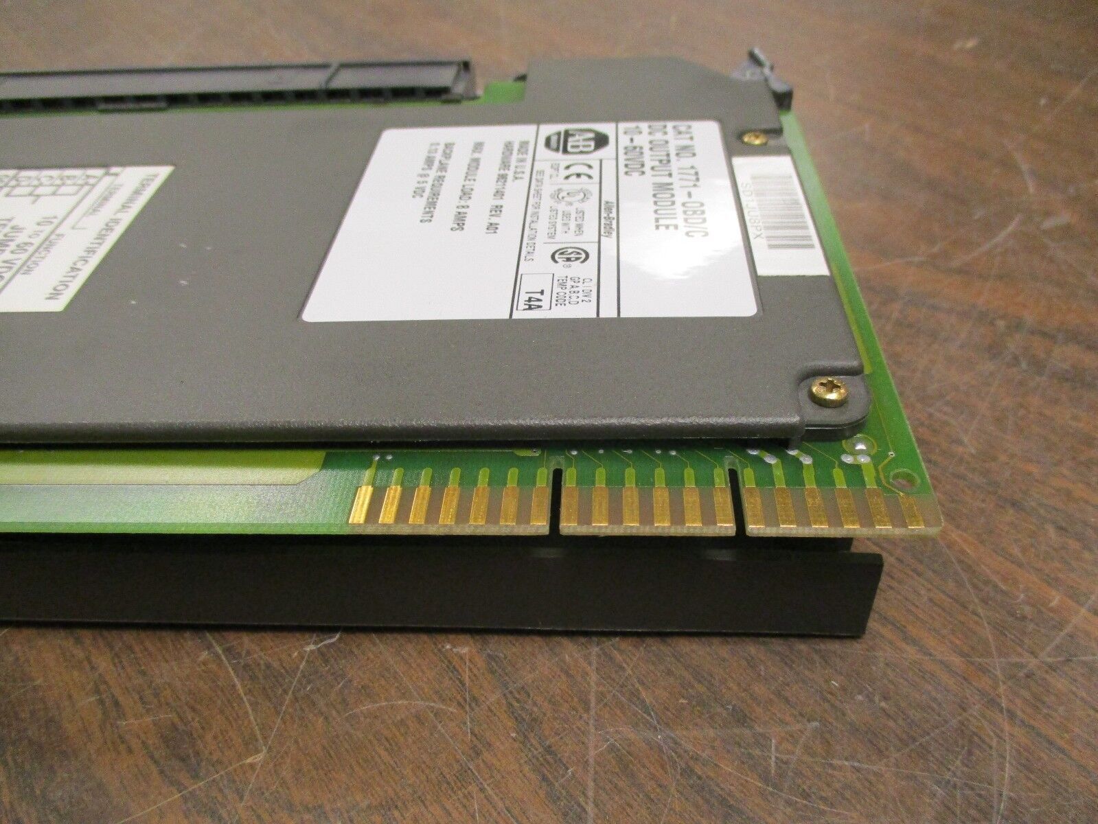 Allen-Bradley DC Output Module 1771-OBD/C 10-60VDC Rev. A01 8A Max Load Used