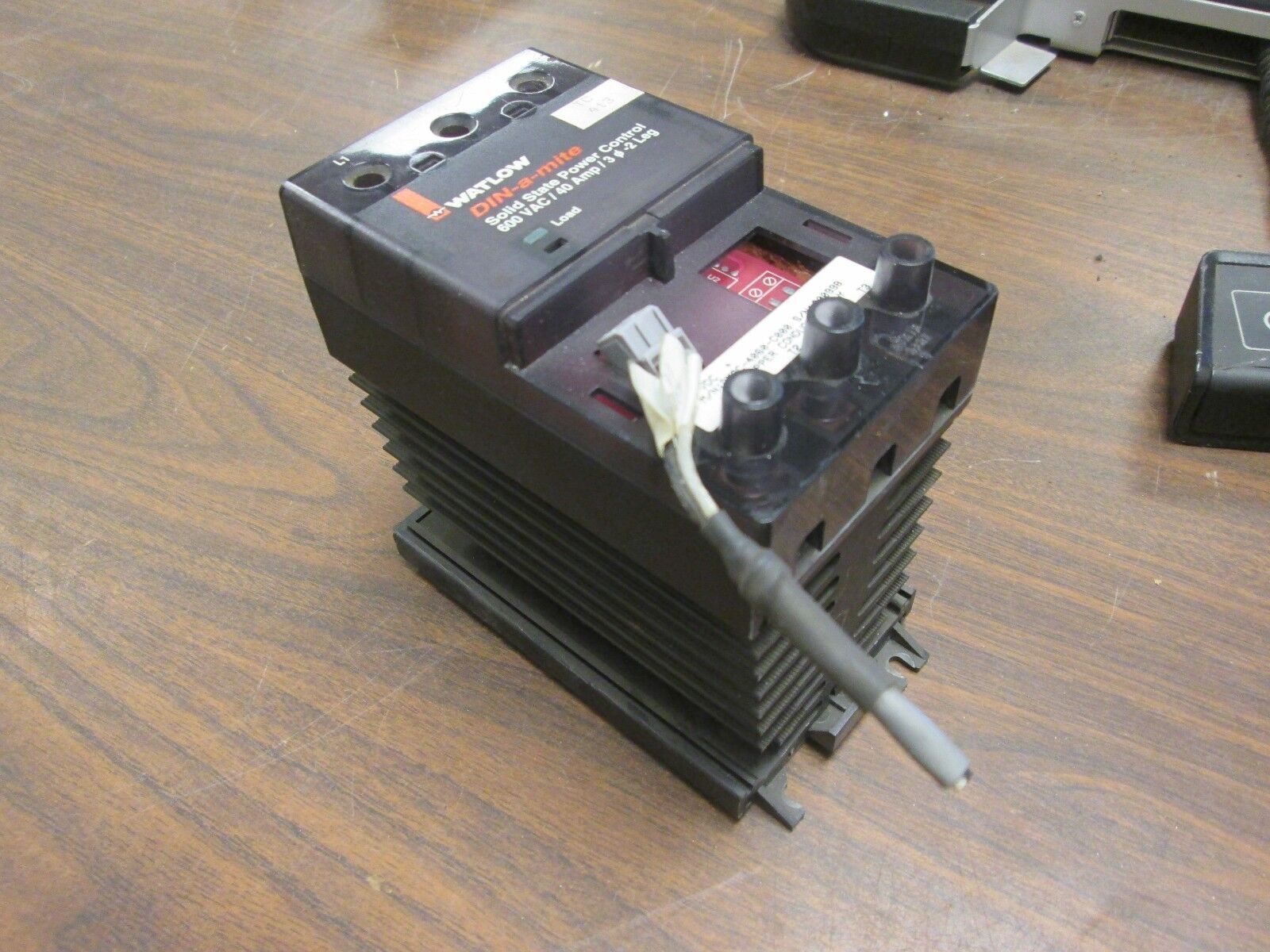 Watlow DIN-a-mite Solid State Power Control DM2C-4060-C000 40A 600V 3Ph 2-Leg