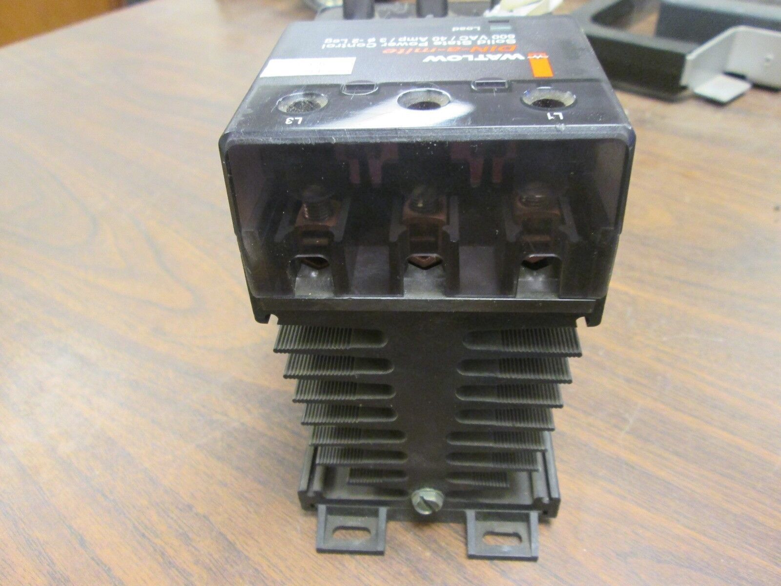 Watlow DIN-a-mite Solid State Power Control DM2C-4060-C000 40A 600V 3Ph 2-Leg