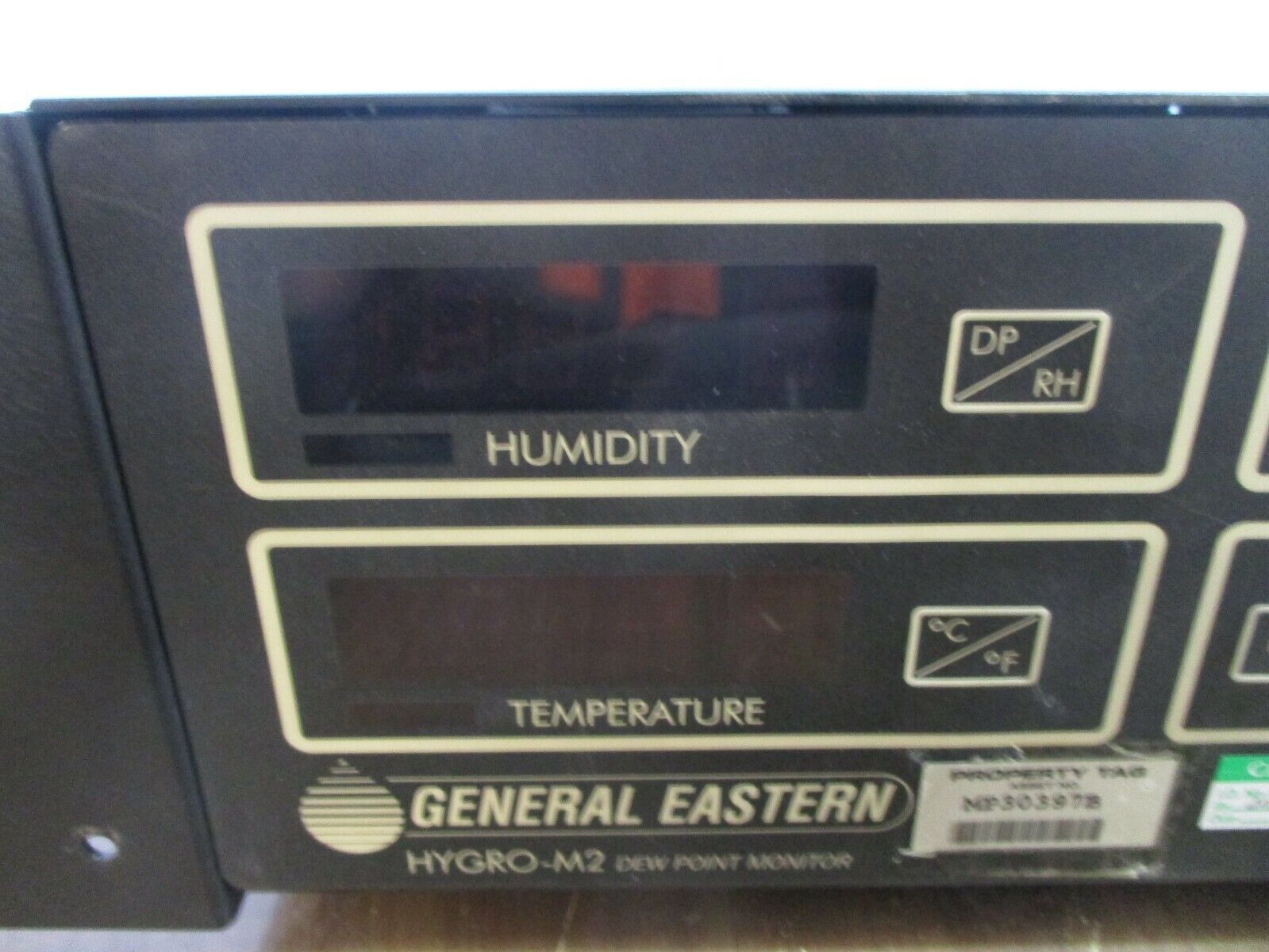 General Eastern HYGRO-M2 Dew Point Monitor M2-115V 110V@1A 220V@0.5A Used