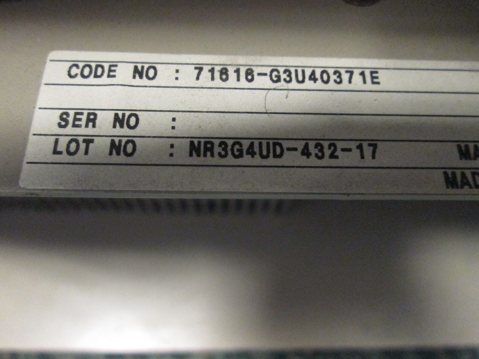 PowrMaster AC Drive CIMR-G3U4037 60HP Used