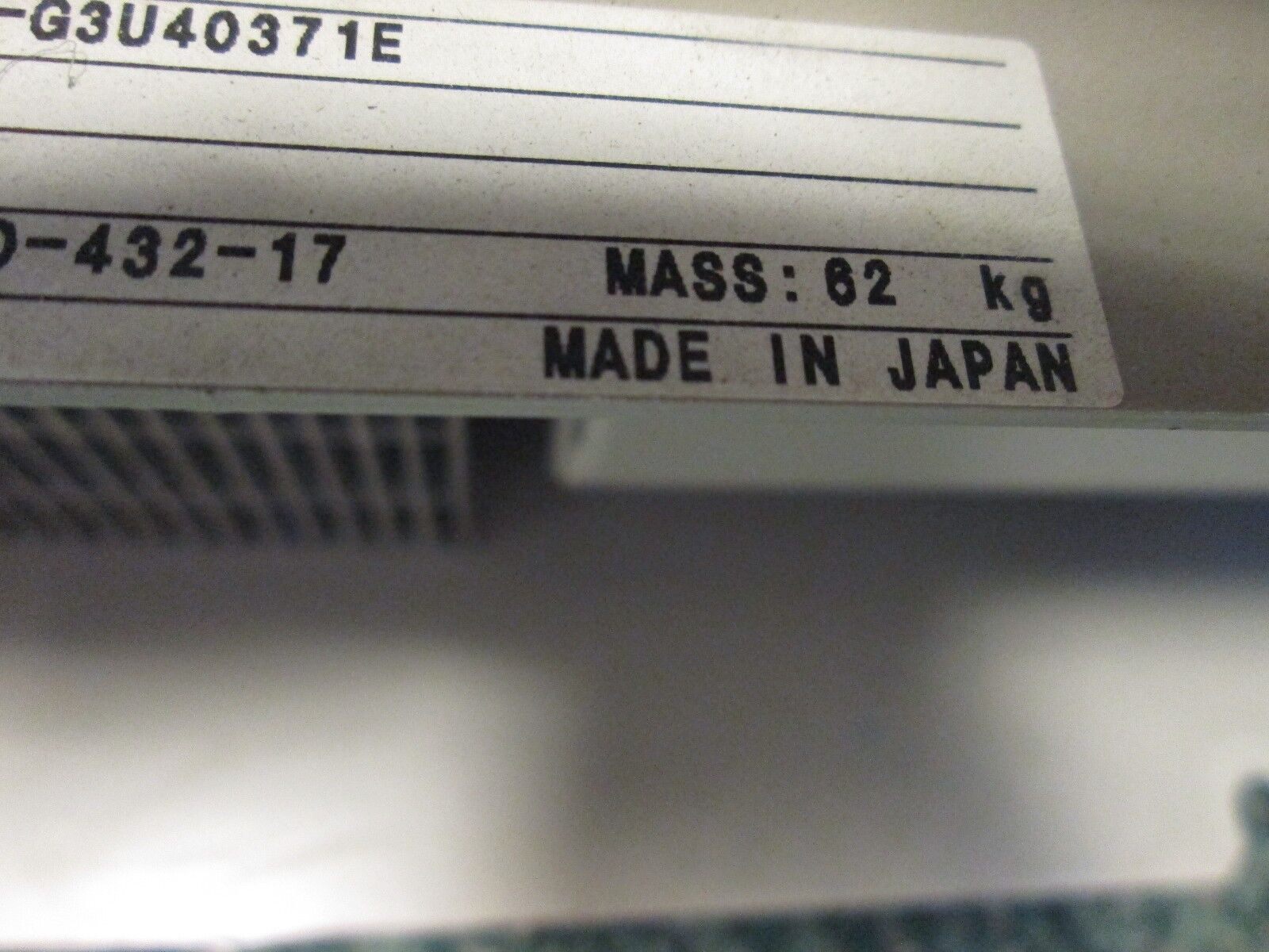 PowrMaster AC Drive CIMR-G3U4037 60HP Used