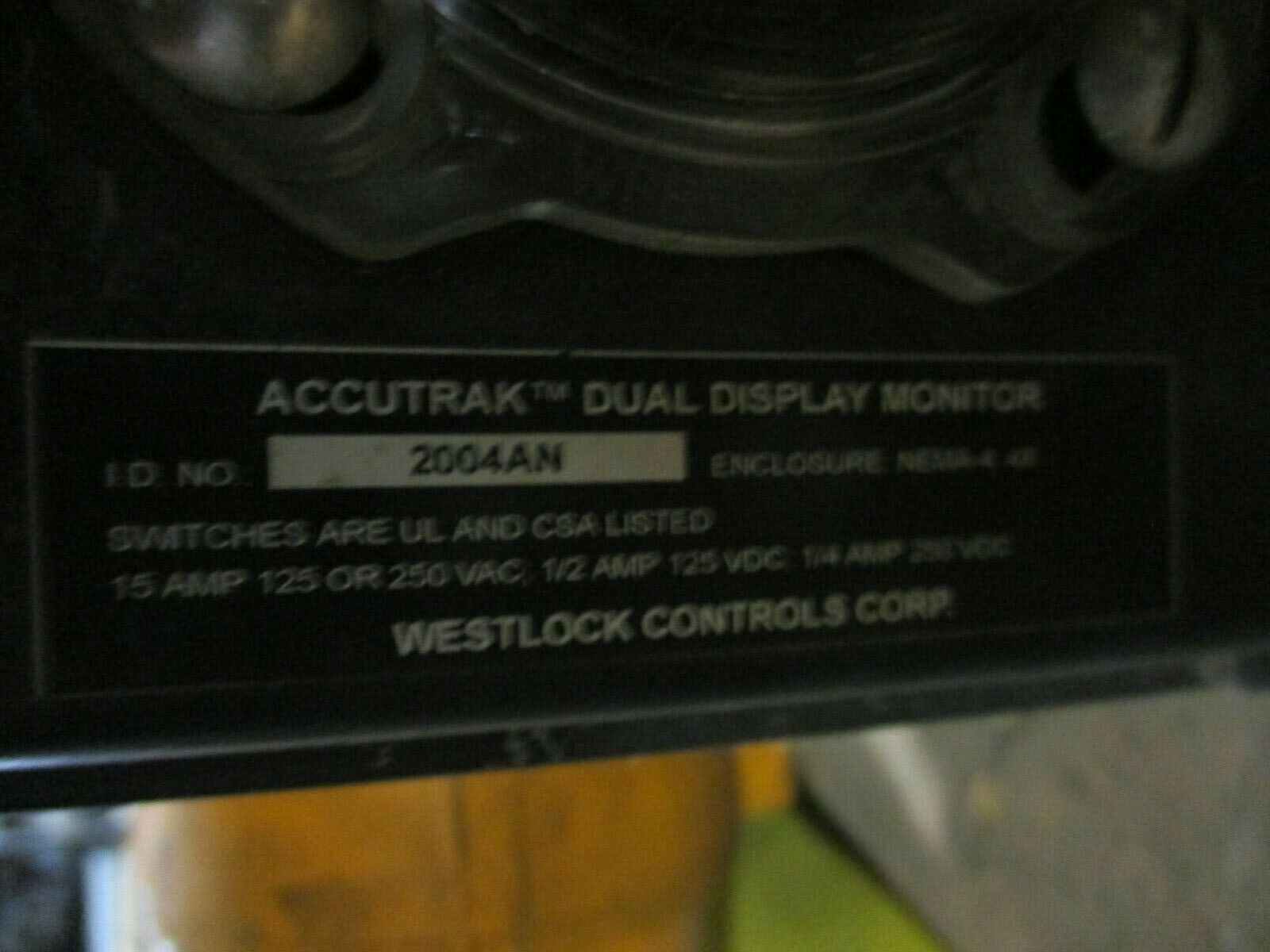 Hytork 680 Actuated Valve w/Accutrak Duel Display Monitor EIA-0680-S80-A00 Used