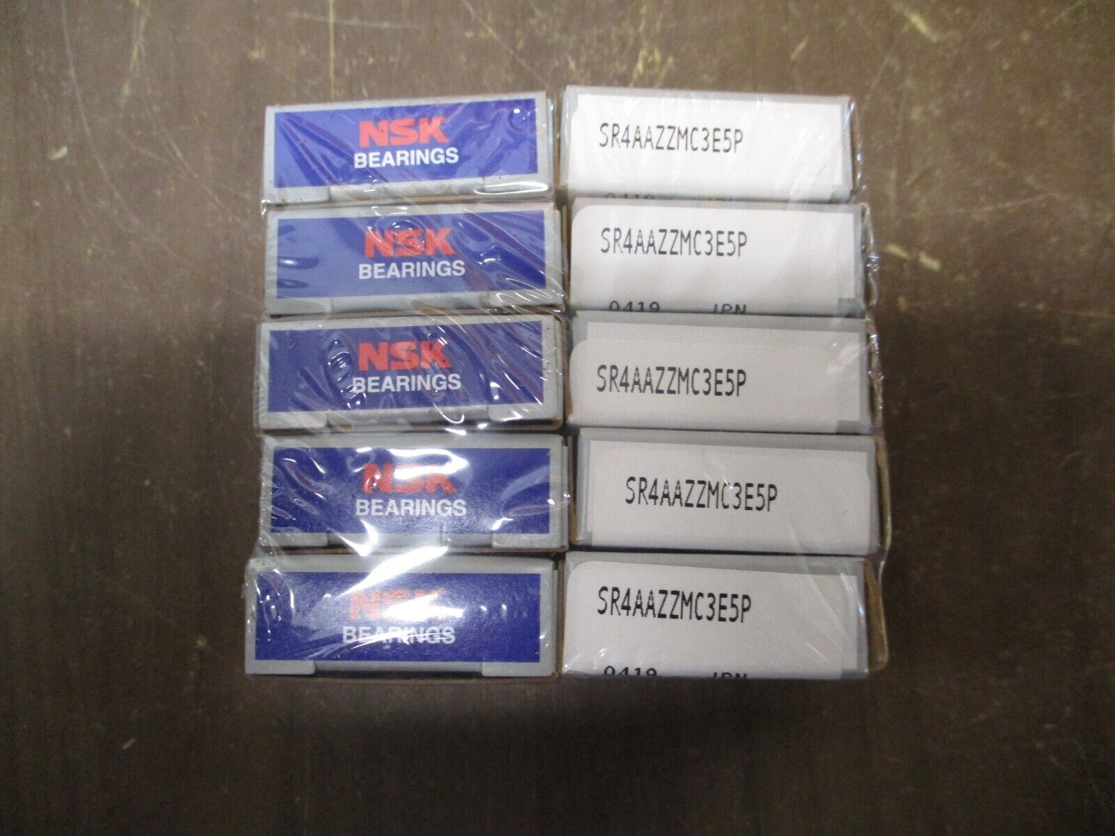 NSK Bearing SR4AAZZMC3E5P *Lot of 10* New Surplus