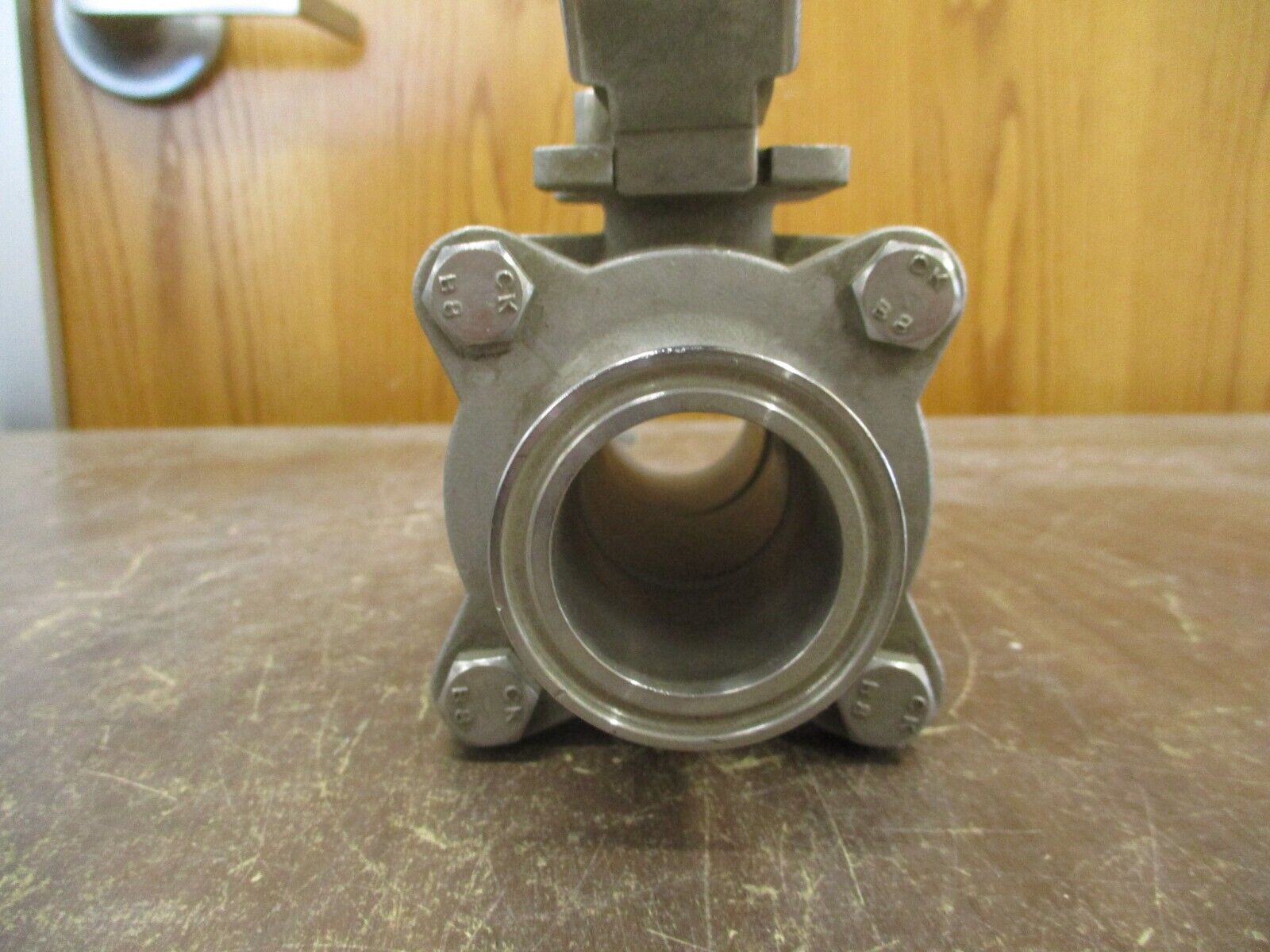 OVC Stainless Steel Ball Valve 366FSV 1 1/2" 316 Used