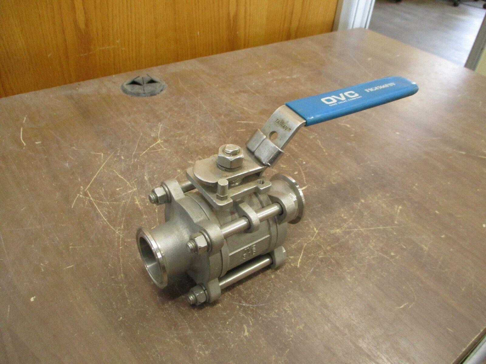 OVC Stainless Steel Ball Valve 366FSV 1 1/2" 316 Used