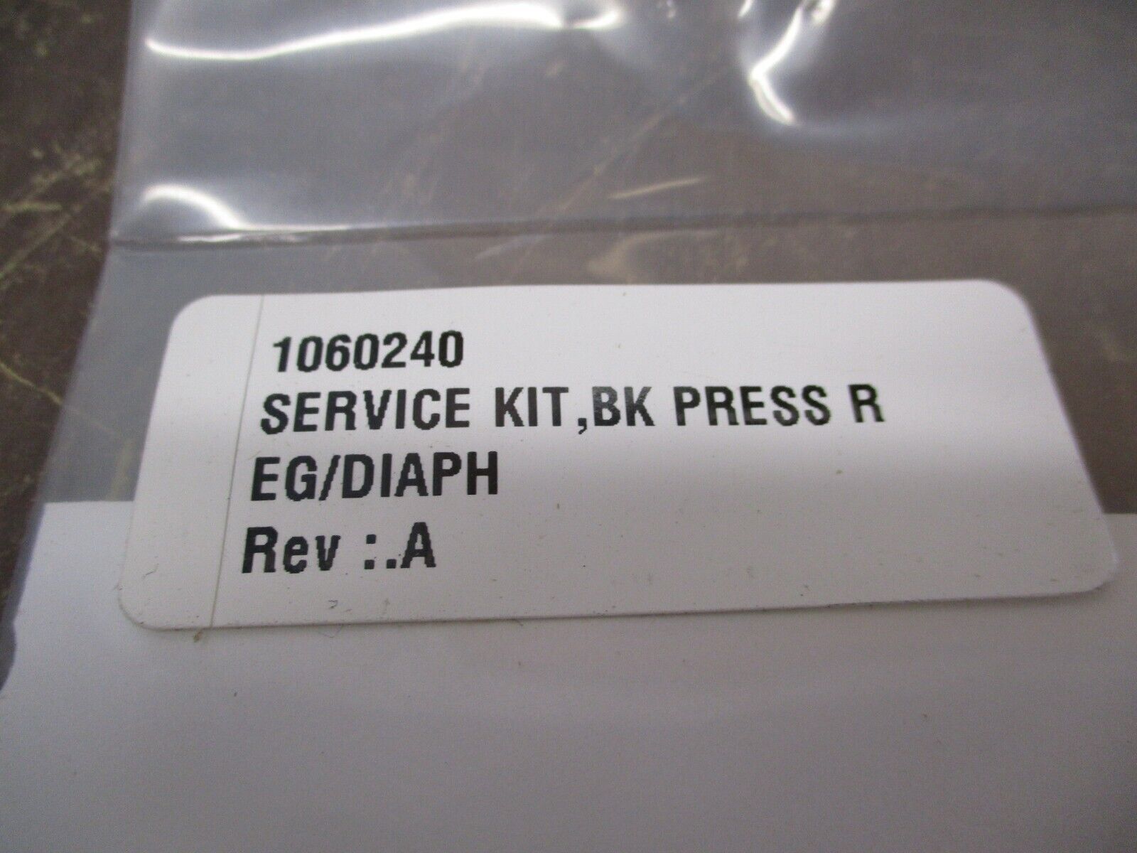 Nordson Back Pressure Regulator Service Kit 1060240 Rev. A New Surplus