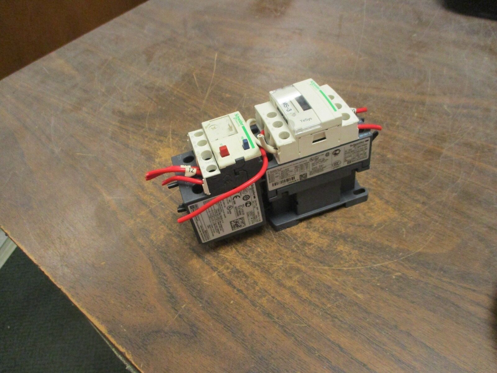 Schneider Electric Starter LC1 D12/LRD 06 120V Coil 25A 600V Trip: 1-1.6A Used