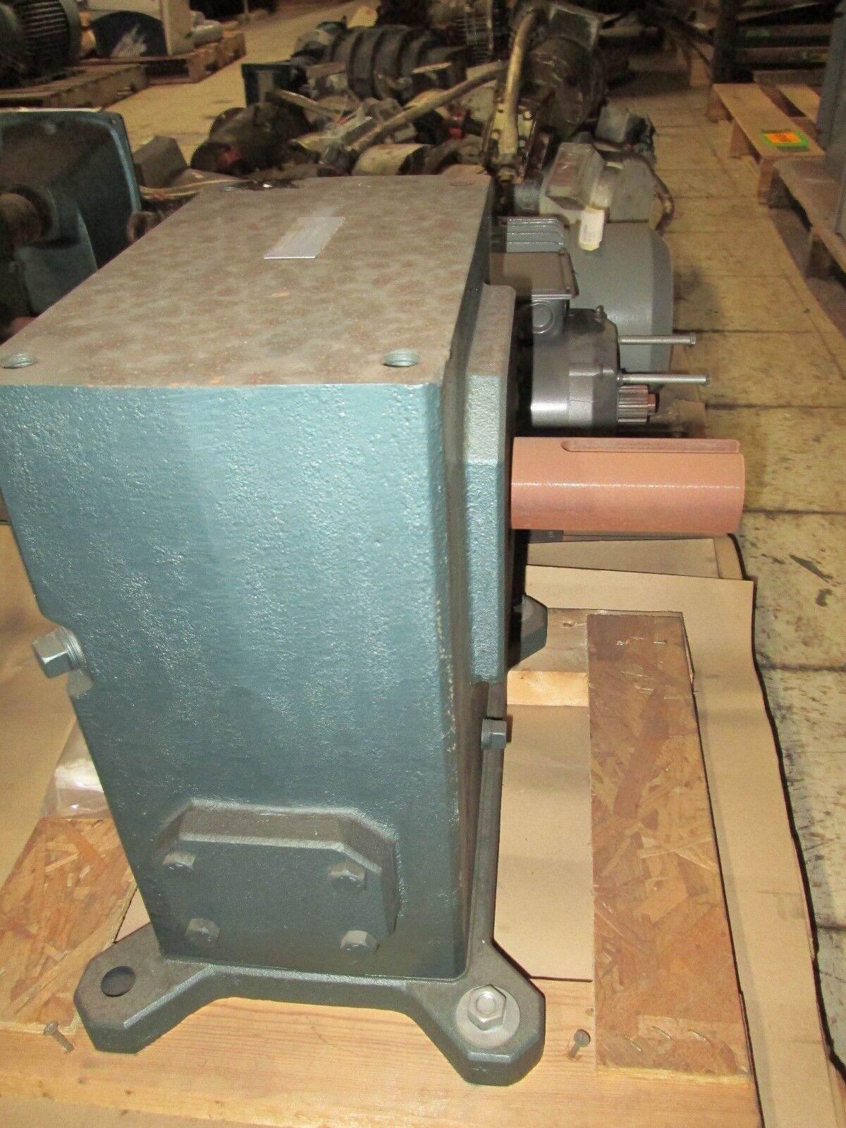 Grove Gear Flexaline Gear Worm DU252-1 4.27HP 150:1 ratio 1750RPM Used