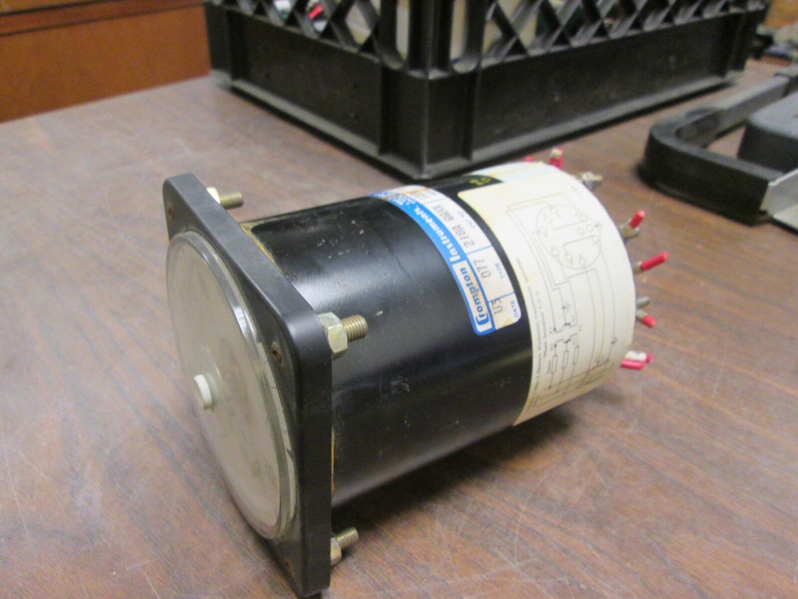 Crompton Kilowatt Meter 218A QQXX 120V Range: 0-300 KW Used