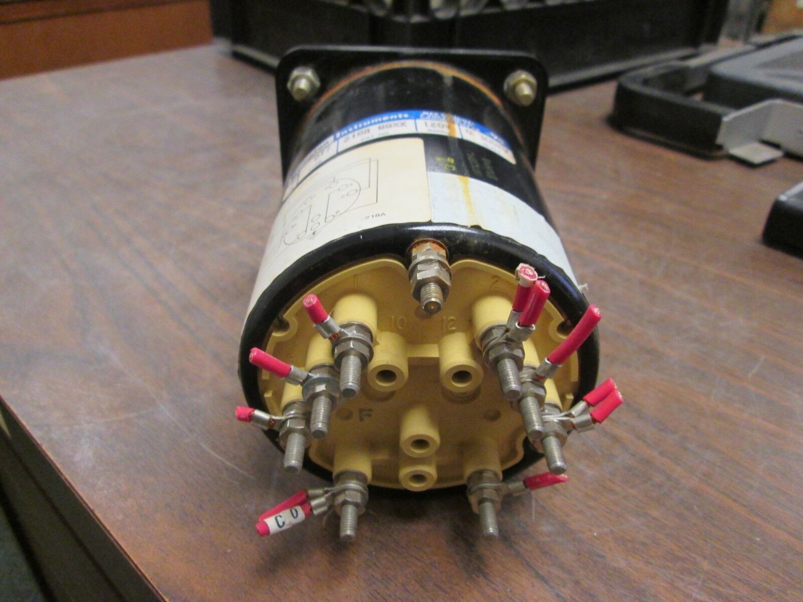 Crompton Kilowatt Meter 218A QQXX 120V Range: 0-300 KW Used